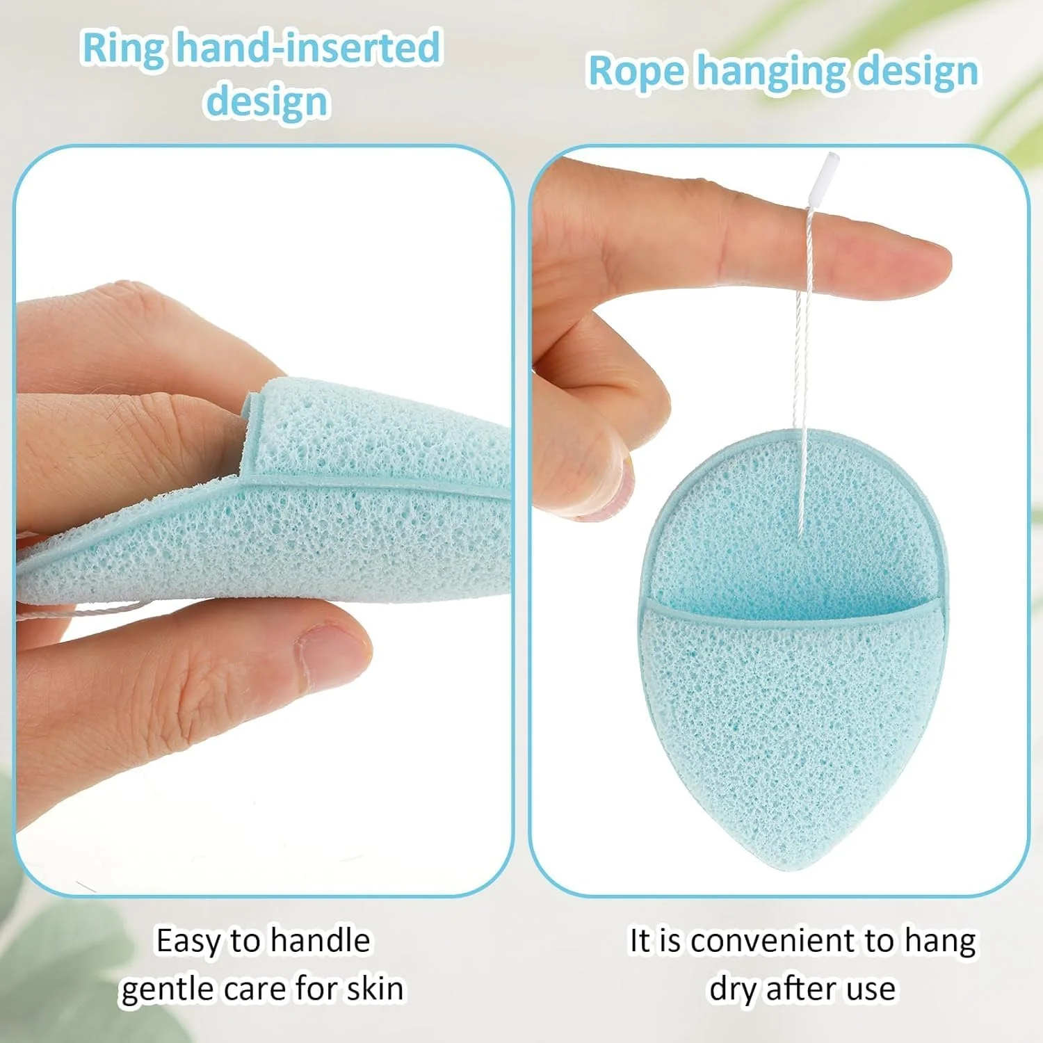 بسته 2 عددی اسفنج صورت فشرده Oasisgalore، اسفنج طبیعی سلولزی صورت، اسفنج آرایشی قابل استفاده مجدد، پدهای اسفنجی پاک کننده برای پاکسازی صورت، لایه برداری و ماسک بسته 2 عددی اسفنج صورت فشرده Oasisgalore، اسفنج طبیعی سلولزی صورت، اسفنج آرایشی قابل استفاده مجدد، پدهای اسفنجی پاک کننده برای پاکسازی صورت، لایه برداری و ماسک