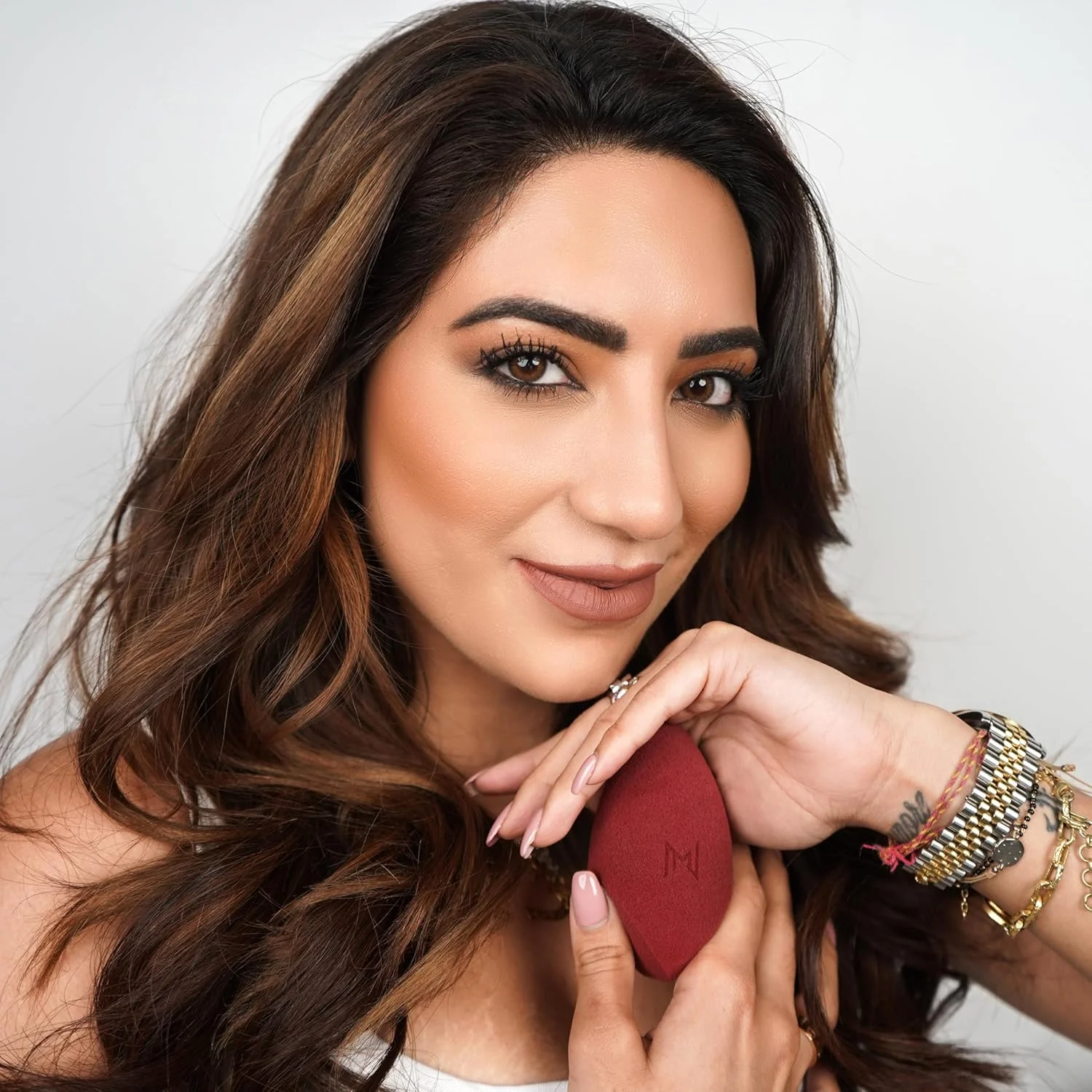 اسفنج آرایشی ناتاشا مور مدل "Warrior" - میکروفیبر مخملی، با کیفیت عالی، وگان، بدون لاتکس - ایده آل برای استفاده بی عیب و نقص از آرایش، پوشاندن زیر چشم، کانتورینگ - اسفنج آرایشی برای ترکیب اسفنج آرایشی ناتاشا مور مدل "Warrior" - میکروفیبر مخملی، با کیفیت عالی، وگان، بدون لاتکس - ایده آل برای استفاده بی عیب و نقص از آرایش، پوشاندن زیر چشم، کانتورینگ - اسفنج آرایشی برای ترکیب