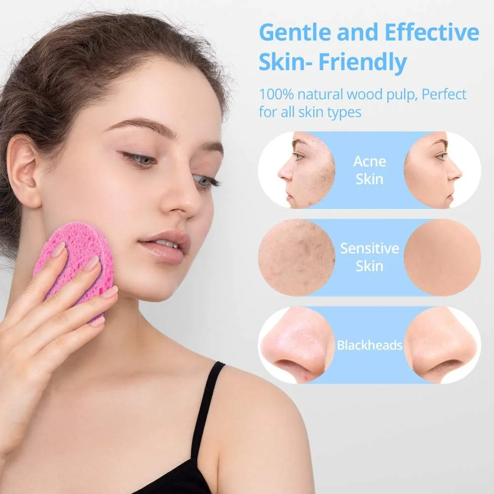 اسفنج های پاک کننده طبیعی صورت - 20 عدد اسفنج فشرده صورت سلولزی قابل استفاده مجدد نرم آرایشی Esponjas para Faciales برای پاک کردن حرفه ای آرایش، اسپا صورت، لایه برداری، ماساژ پوست اسفنج های پاک کننده طبیعی صورت - 20 عدد اسفنج فشرده صورت سلولزی قابل استفاده مجدد نرم آرایشی Esponjas para Faciales برای پاک کردن حرفه ای آرایش، اسپا صورت، لایه برداری، ماساژ پوست