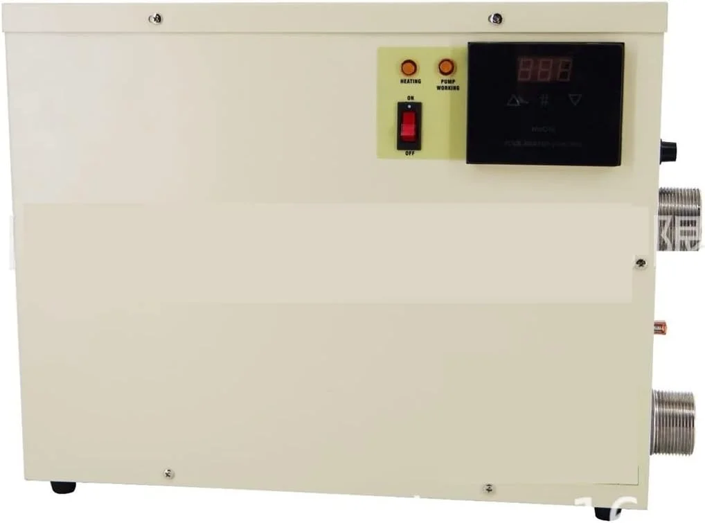 گرمکن استخر JAHLGT 5.5KW، گرمکن ترموستاتیک استخر شنا برای استخر شنا، اسپا، تجهیزات گرمایش الکتریکی استخر شنا