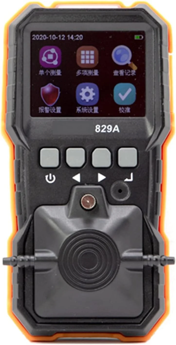 JAHLGT Gas Detector VC829A Four-in-one Gas Detector, Combustible, Oxygen, Carbon Monoxide, Hydrogen Sulfide High Volume Alarm & LCD Digital Display JAHLGT Gas Detector VC829A Four-in-one Gas Detector, Combustible, Oxygen, Carbon Monoxide, Hydrogen Sulfide High Volume Alarm & LCD Digital Display