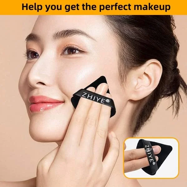 پدهای مثلثی پودر آرایشی ZHIYE، بسته 4 عددی، پد آرایشی صورت چندبار مصرف، ابزار آرایش صورت چند منظوره، اسفنج آرایشی دو منظوره خشک و مرطوب برای کرم BB CC و کرم پودر مایع (مشکی) پدهای مثلثی پودر آرایشی ZHIYE، بسته 4 عددی، پد آرایشی صورت چندبار مصرف، ابزار آرایش صورت چند منظوره، اسفنج آرایشی دو منظوره خشک و مرطوب برای کرم BB CC و کرم پودر مایع (مشکی)