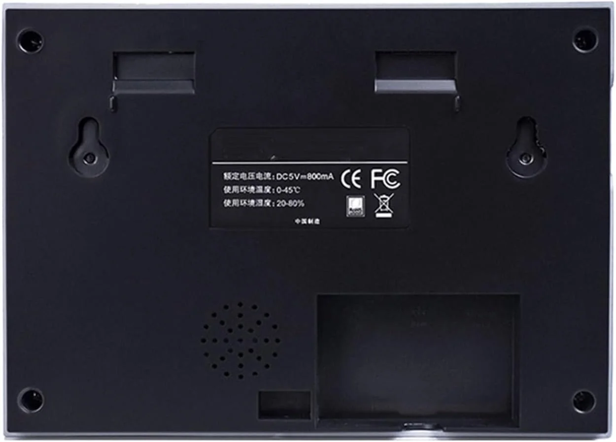 دستگاه حضور و غیاب AJWYSOI مدل U100، سیستم حضور و غیاب بیومتریک، دستگاه کنترل کارمندان با اثر انگشت USB، دستگاه الکترونیکی ورود و خروج خودکار، کاربری آسان (U100 Id)