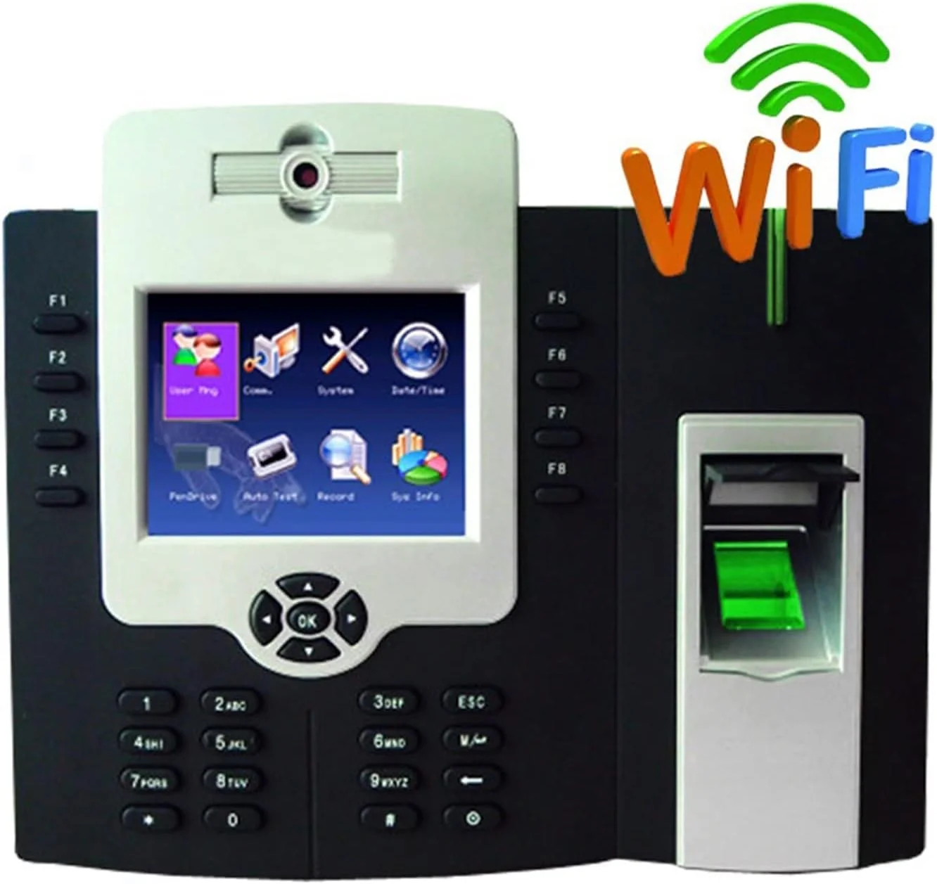 دستگاه حضور و غیاب اثر انگشتی JAHLGT مدل ICLOCK880-H با ظرفیت 50000 کاربر، دستگاه تشخیص اثر انگشت بیومتریک، سیستم کنترل دسترسی درب TCP/IP، تولید خودکار داده های حضور و غیاب دستگاه حضور و غیاب اثر انگشتی JAHLGT مدل ICLOCK880-H با ظرفیت 50000 کاربر، دستگاه تشخیص اثر انگشت بیومتریک، سیستم کنترل دسترسی درب TCP/IP، تولید خودکار داده های حضور و غیاب