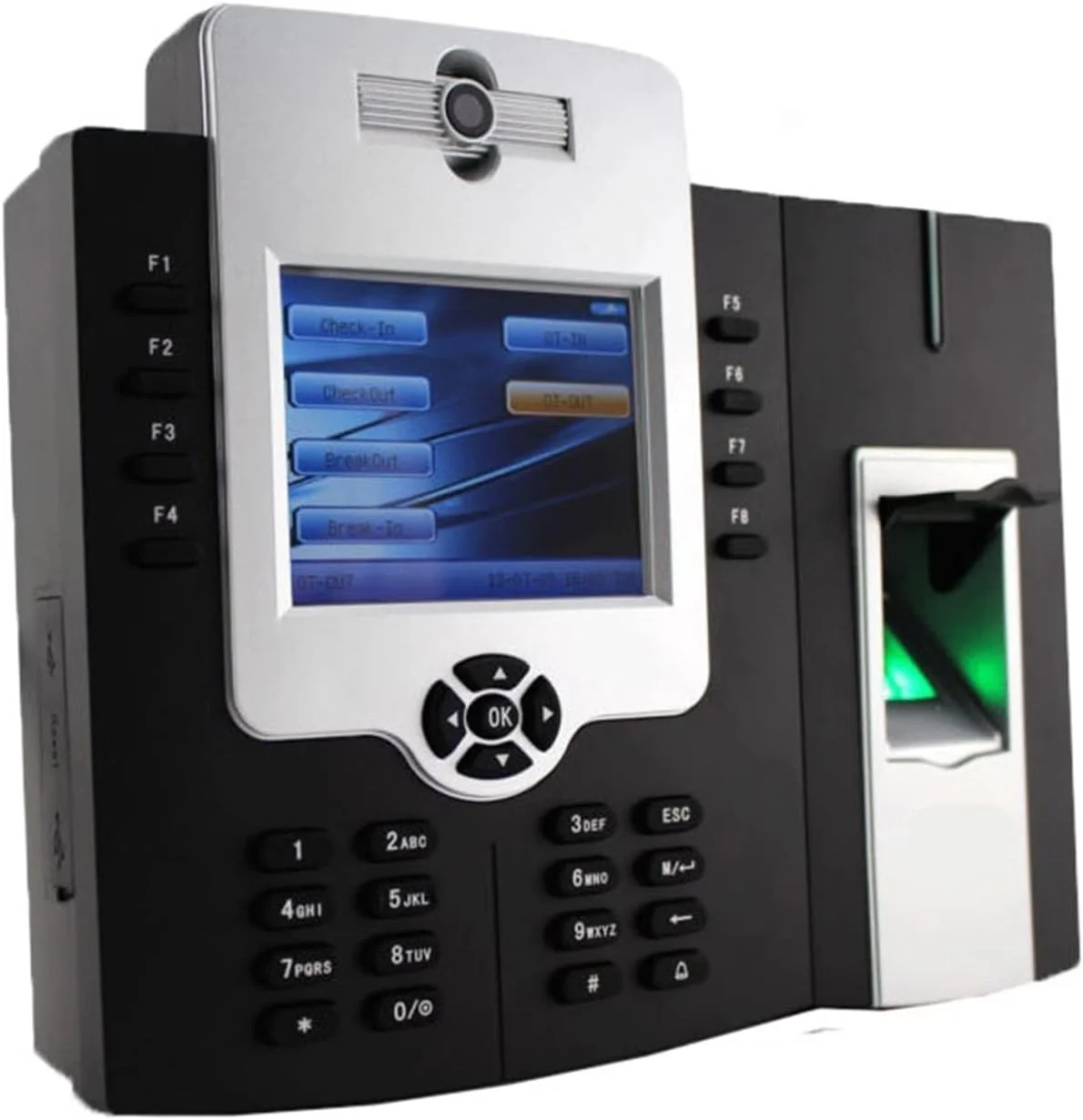 دستگاه حضور و غیاب اثر انگشتی JAHLGT مدل ICLOCK880-H با ظرفیت 50000 کاربر، دستگاه تشخیص اثر انگشت بیومتریک، سیستم کنترل دسترسی درب TCP/IP، تولید خودکار داده های حضور و غیاب دستگاه حضور و غیاب اثر انگشتی JAHLGT مدل ICLOCK880-H با ظرفیت 50000 کاربر، دستگاه تشخیص اثر انگشت بیومتریک، سیستم کنترل دسترسی درب TCP/IP، تولید خودکار داده های حضور و غیاب