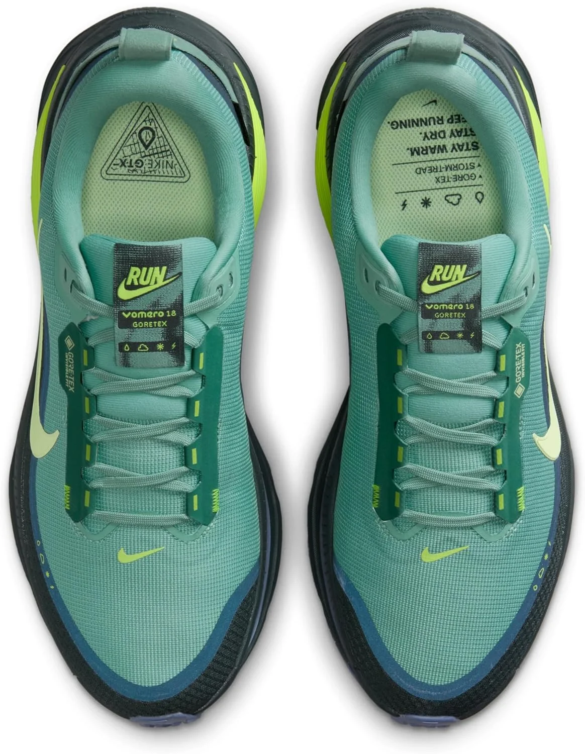 کفش مردانه بنددار نایک NIKE VOMERO 18 GTX کفش مردانه بنددار نایک NIKE VOMERO 18 GTX