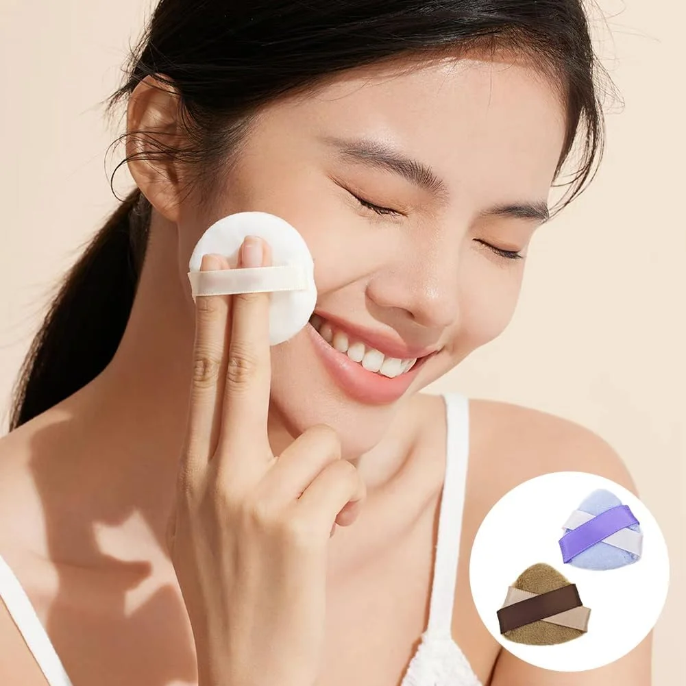 پدهای پودری مثلثی مینی انگشتی Capiant، 24 عددی، جمع و جور و کاربردی، ابزار اسفنجی مخملی آرایشی، طراحی شیک رنگی، ابزار آرایش فونداسیون مرطوب و خشک برای کانسیلر و روشن کننده