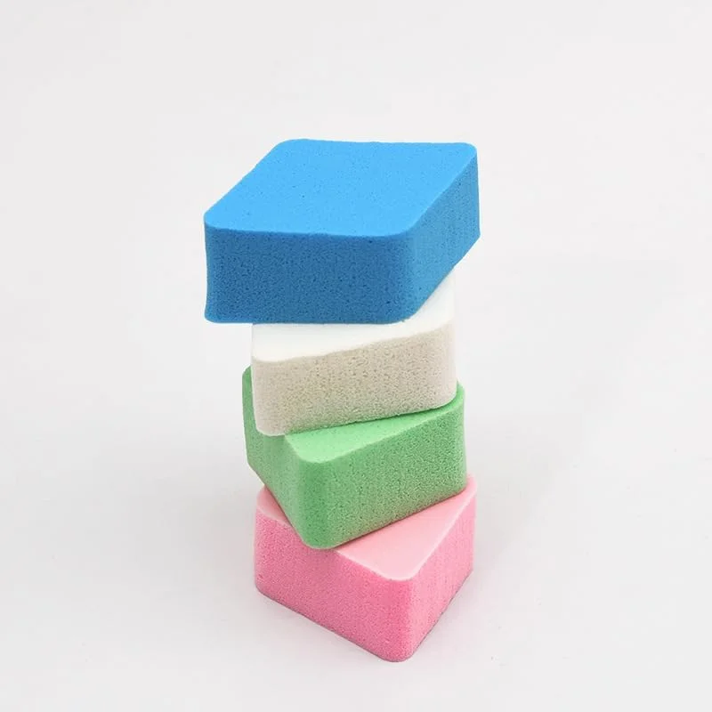 20 عدد پد آرایشی، پد پودر فشرده پرایمر صورت، پد جایگزین اسفنجی برای کرم پودر بی عیب و نقص آرایشی، مناسب انواع پوست، حساس و غیره، صورتی، A31