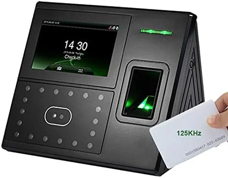 دستگاه حضور و غیاب اثر انگشتی JAHLGT مدل UFace402، سیستم کنترل تردد تشخیص چهره بیومتریک با قابلیت TCP/IP و نرم‌افزار تولید خودکار داده‌های حضور و غیاب (Ufac)