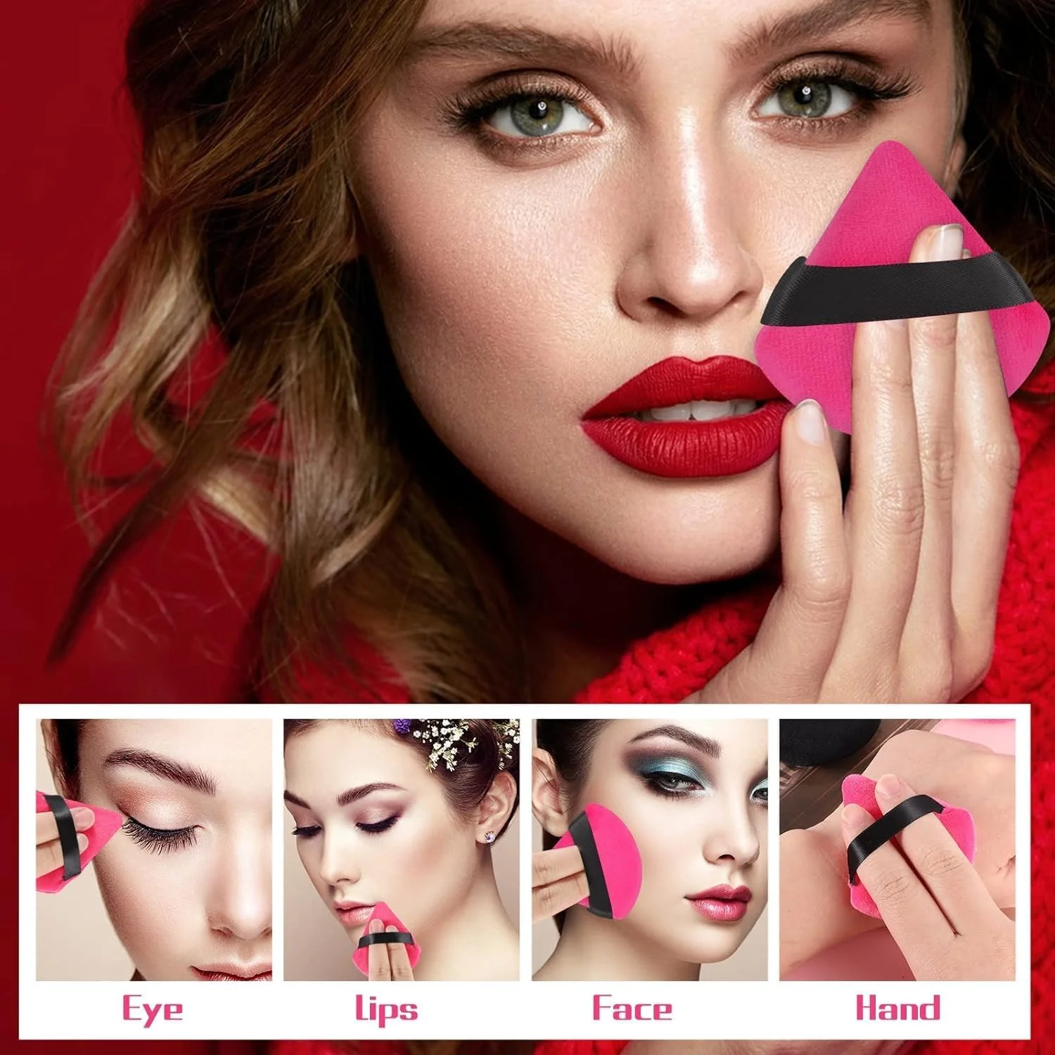 ست اسفنج آرایشی 2 عددی، اسفنج زیبایی برای ترکیب کرم پودر، پد بی نقص برای مایع، کرم و پودر، اسفنج های آرایشی چند رنگ بلندر زیبایی ست اسفنج آرایشی 2 عددی، اسفنج زیبایی برای ترکیب کرم پودر، پد بی نقص برای مایع، کرم و پودر، اسفنج های آرایشی چند رنگ بلندر زیبایی
