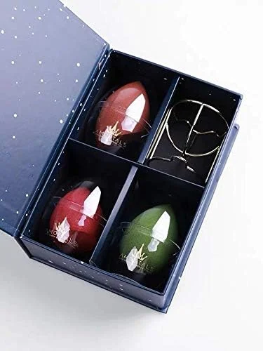 مجموعه اسفنج آرایشی آمورتالز 3 در 1، بسته 3 عددی بدون لاتکس و بدون بو به همراه هولدر اسفنج، چند رنگ و شکل برای ترکیب بی نقص کرم پودر، کانسیلر، کانتور و پودر (7Lx5Wx3H) مجموعه اسفنج آرایشی آمورتالز 3 در 1، بسته 3 عددی بدون لاتکس و بدون بو به همراه هولدر اسفنج، چند رنگ و شکل برای ترکیب بی نقص کرم پودر، کانسیلر، کانتور و پودر (7Lx5Wx3H)