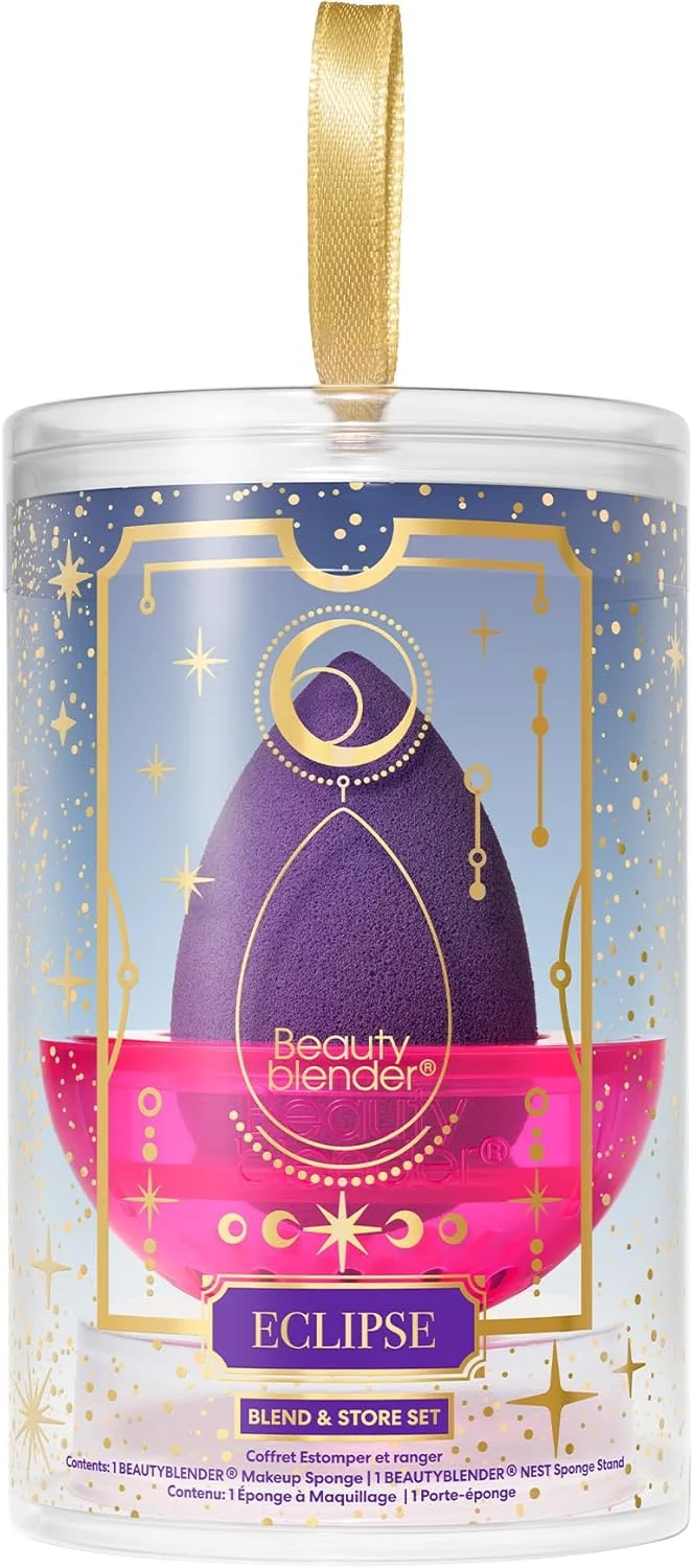 بیوتی بلندر | ست دو عددی بلندینگ Eclipse Beauty Blender | ست بلند و نگهداری شامل 1 اسفنج آرایشی و 1 لانه، وگان و بدون تست حیوانی، ساخت آمریکا بیوتی بلندر | ست دو عددی بلندینگ Eclipse Beauty Blender | ست بلند و نگهداری شامل 1 اسفنج آرایشی و 1 لانه، وگان و بدون تست حیوانی، ساخت آمریکا