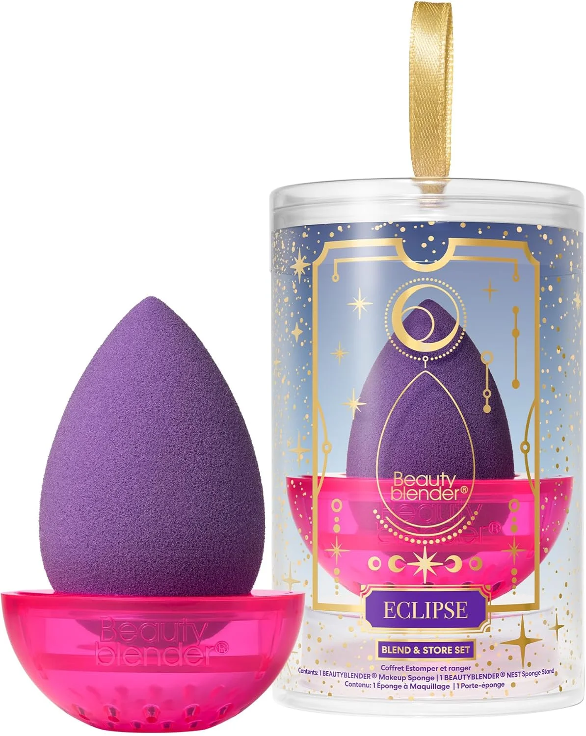 بیوتی بلندر | ست دو عددی بلندینگ Eclipse Beauty Blender | ست بلند و نگهداری شامل 1 اسفنج آرایشی و 1 لانه، وگان و بدون تست حیوانی، ساخت آمریکا بیوتی بلندر | ست دو عددی بلندینگ Eclipse Beauty Blender | ست بلند و نگهداری شامل 1 اسفنج آرایشی و 1 لانه، وگان و بدون تست حیوانی، ساخت آمریکا