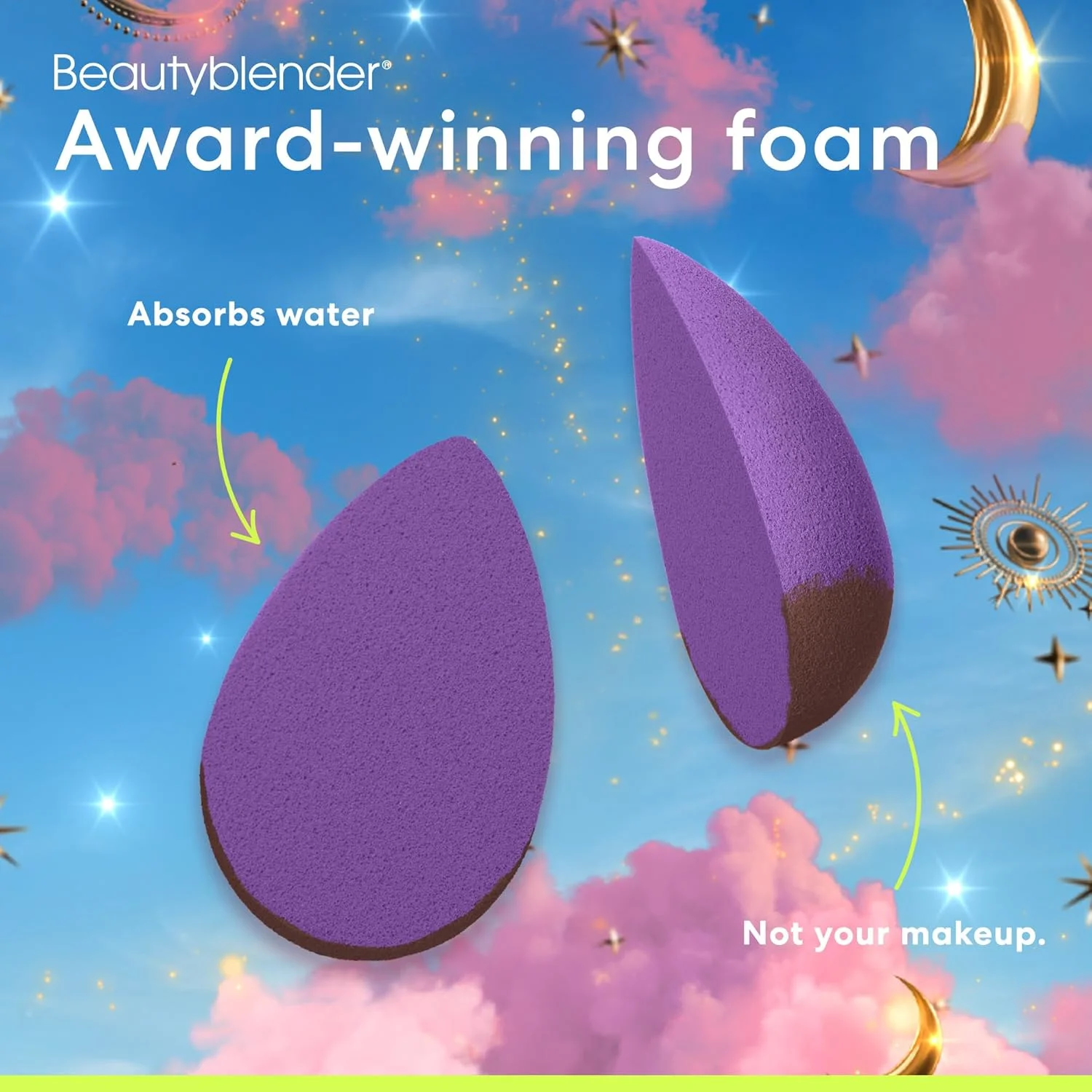 بیوتی بلندر | ست دو عددی بلندینگ Eclipse Beauty Blender | ست بلند و نگهداری شامل 1 اسفنج آرایشی و 1 لانه، وگان و بدون تست حیوانی، ساخت آمریکا بیوتی بلندر | ست دو عددی بلندینگ Eclipse Beauty Blender | ست بلند و نگهداری شامل 1 اسفنج آرایشی و 1 لانه، وگان و بدون تست حیوانی، ساخت آمریکا