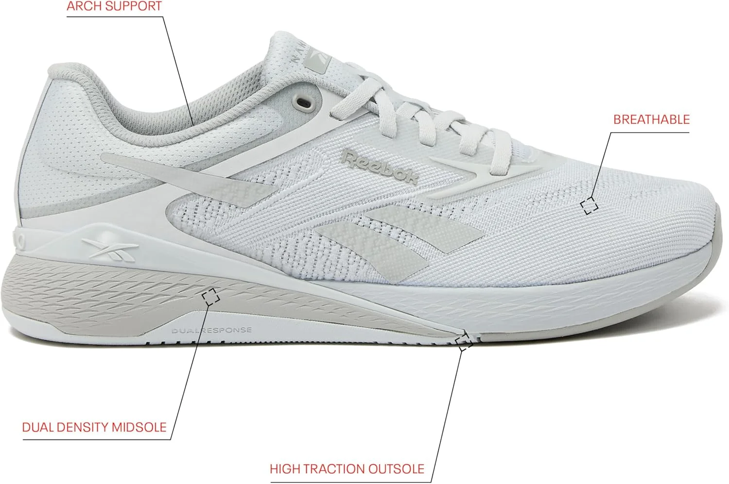 کفش مردانه ریباک نانو X5 - مدل LOW