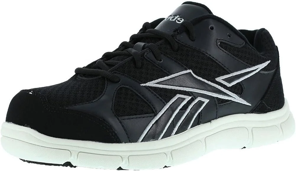 کفش ورزشی مردانه ریباک مدل Sport Grip با پنجه کامپوزیت، مشکی/سفید