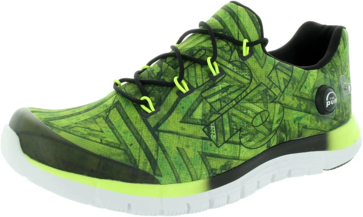 کفش دویدن مردانه ریباک Zpump Fusion Geo زرد خورشیدی/مشکی/سفید سایز 8.5