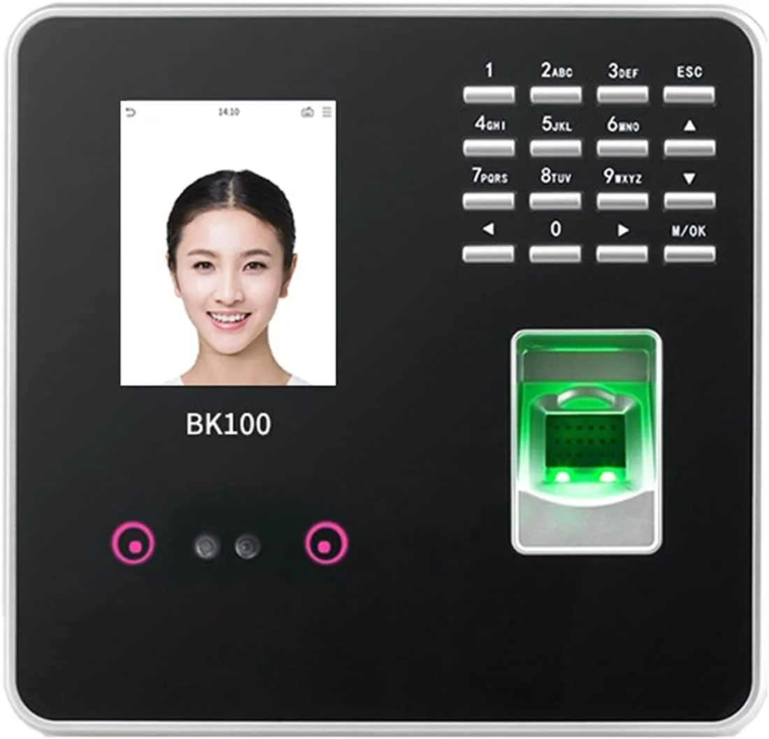 دستگاه حضور و غیاب اثر انگشت، تشخیص چهره و کارت BREAUX مدل Bk100 W Id، مناسب برای کسب و کارهای کوچک دستگاه حضور و غیاب اثر انگشت، تشخیص چهره و کارت BREAUX مدل Bk100 W Id، مناسب برای کسب و کارهای کوچک