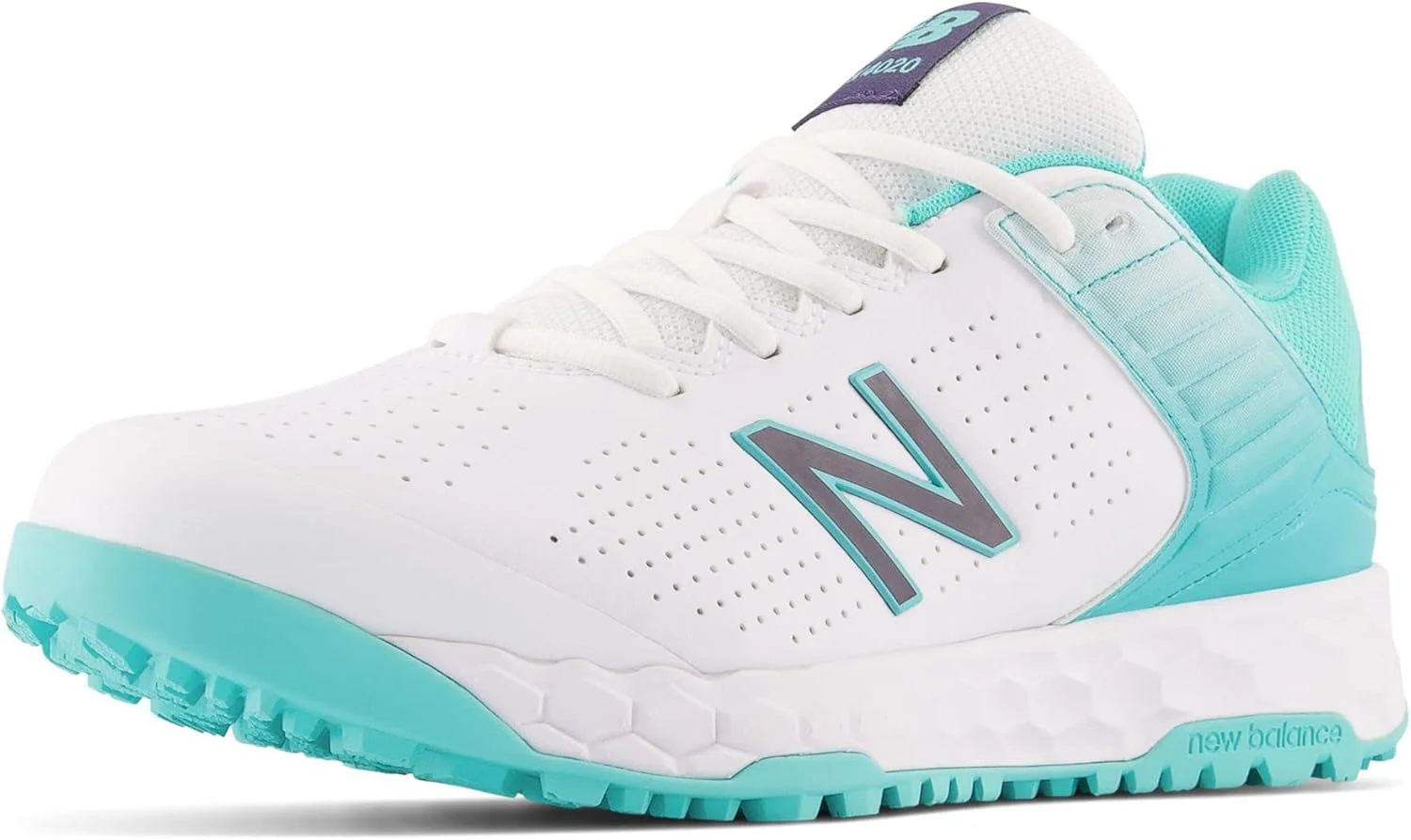 کفش کریکت بچه گانه نیو بالانس 4020 سفید