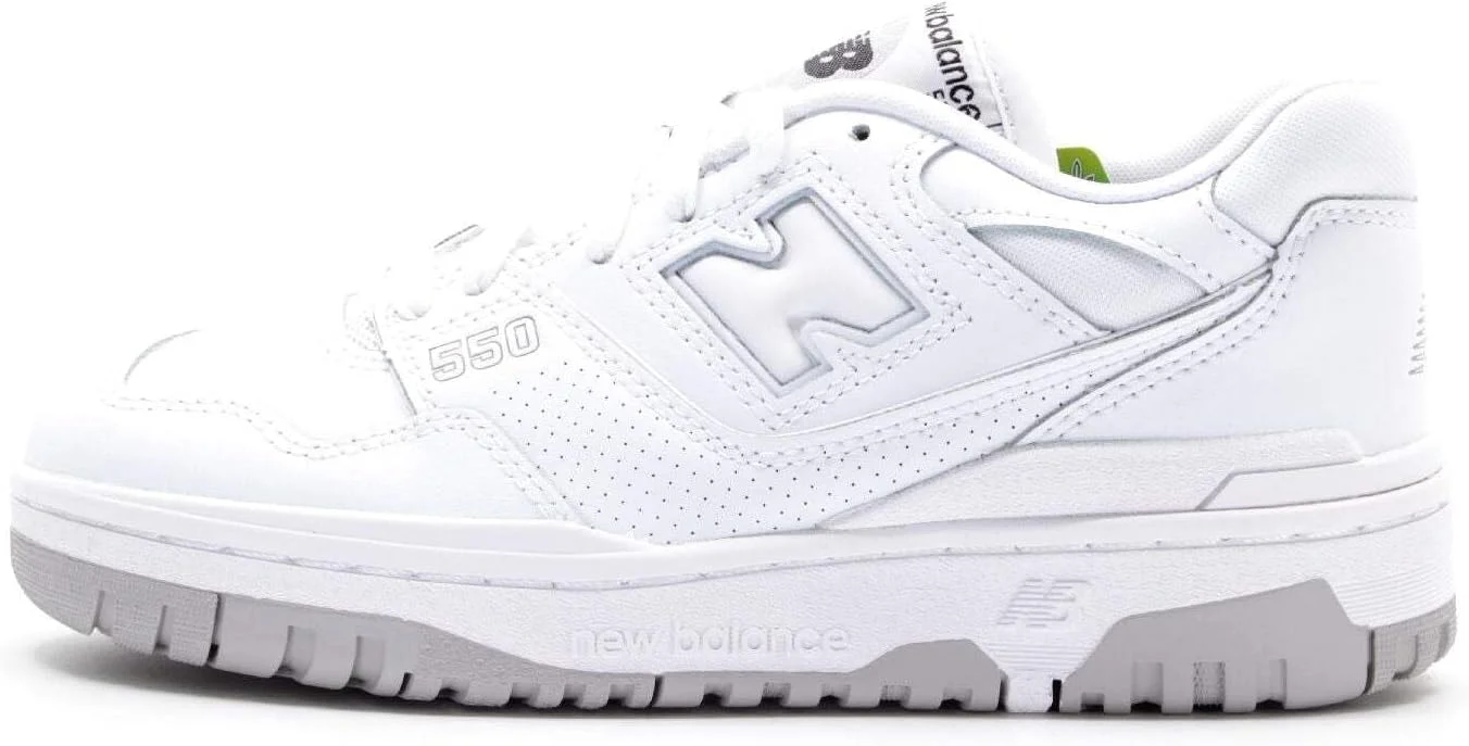 کفش ورزشی نیو بالانس مدل BB550PB1، مناسب برای آقایان و بانوان، سفید، سایز 38 اروپا