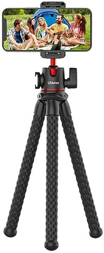 ULANZI Phone Tripod, MT-33 iPhone Flexible Tripod, Octopus Tripod 360 Rotating w Cold Shoe Mount, Phone Holder for Filming for iPhone 14 13 12 11 Pro Max and Small Cameras ULANZI Phone Tripod, MT-33 iPhone Flexible Tripod, Octopus Tripod 360 Rotating w Cold Shoe Mount, Phone Holder for Filming for iPhone 14 13 12 11 Pro Max and Small Cameras