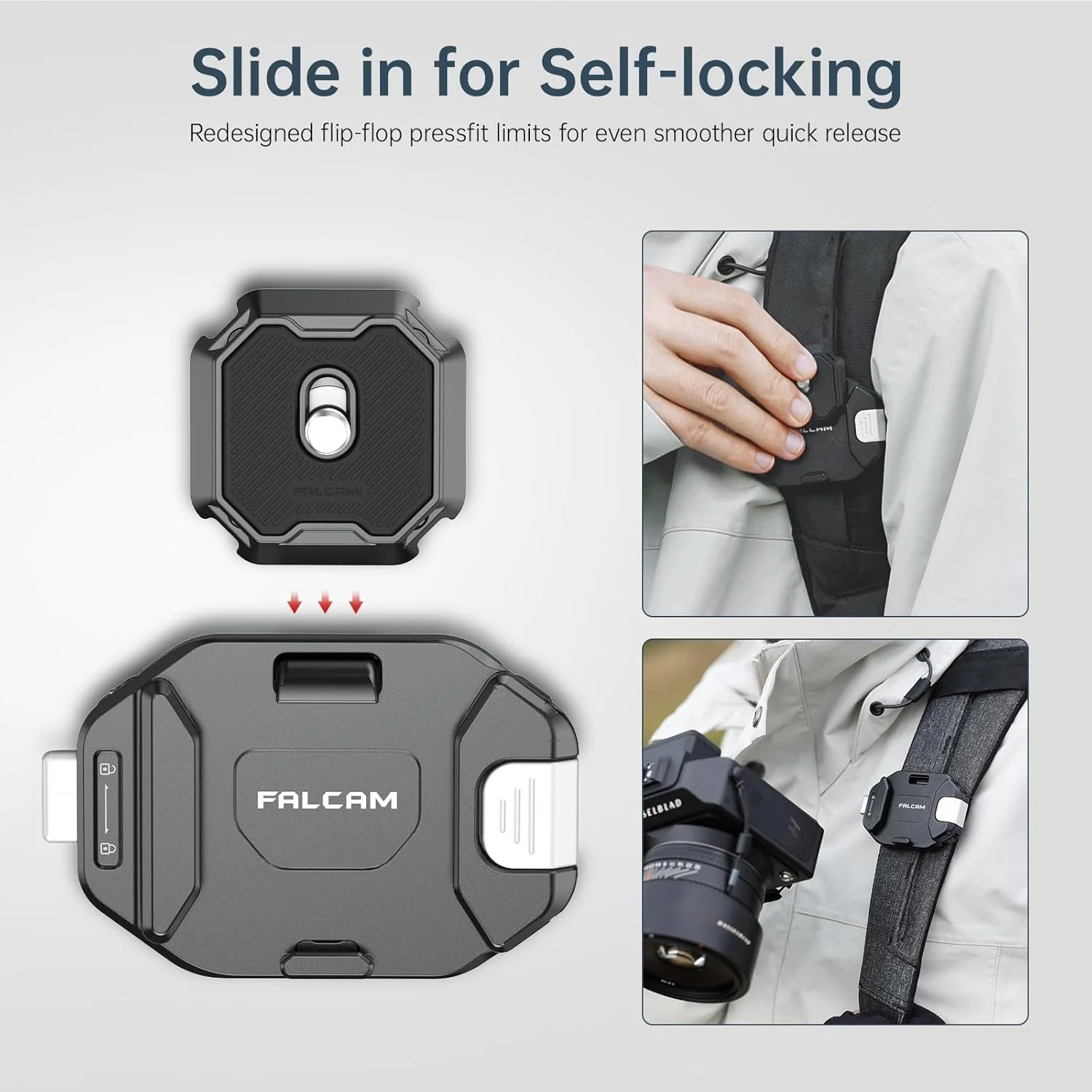 سیستم رهاسازی سریع مانت سه پایه دوربین ULANZI F38، گیره صفحه پشتی کوله پشتی دوربین V2 با رزوه پیچ 1/4 اینچ به 3/8 اینچ، آداپتور پایه مانت جهانی برای بند شانه سیستم رهاسازی سریع مانت سه پایه دوربین ULANZI F38، گیره صفحه پشتی کوله پشتی دوربین V2 با رزوه پیچ 1/4 اینچ به 3/8 اینچ، آداپتور پایه مانت جهانی برای بند شانه