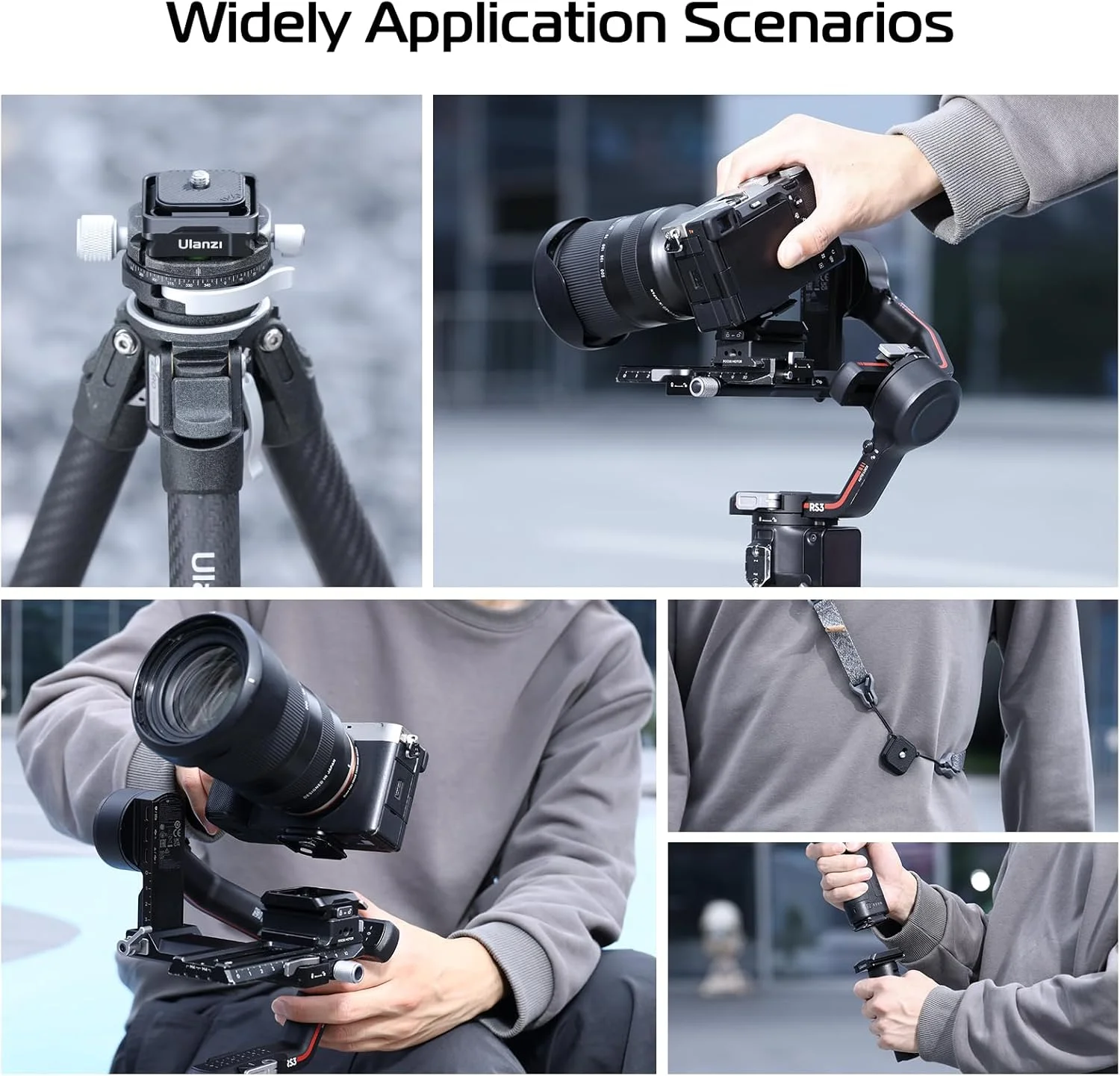 کیت صفحه رهاسازی سریع ULANZI UKA01، پایه صفحه رهاسازی سریع دوربین با رابط Arcac/F38، سیستم راه اندازی سریع با رزوه پیچ 1/4 اینچ به 3/8 اینچ، آداپتور گیمبال، اسلایدر و سه پایه برای سونی/نیکون/DJI/فوجی کیت صفحه رهاسازی سریع ULANZI UKA01، پایه صفحه رهاسازی سریع دوربین با رابط Arcac/F38، سیستم راه اندازی سریع با رزوه پیچ 1/4 اینچ به 3/8 اینچ، آداپتور گیمبال، اسلایدر و سه پایه برای سونی/نیکون/DJI/فوجی