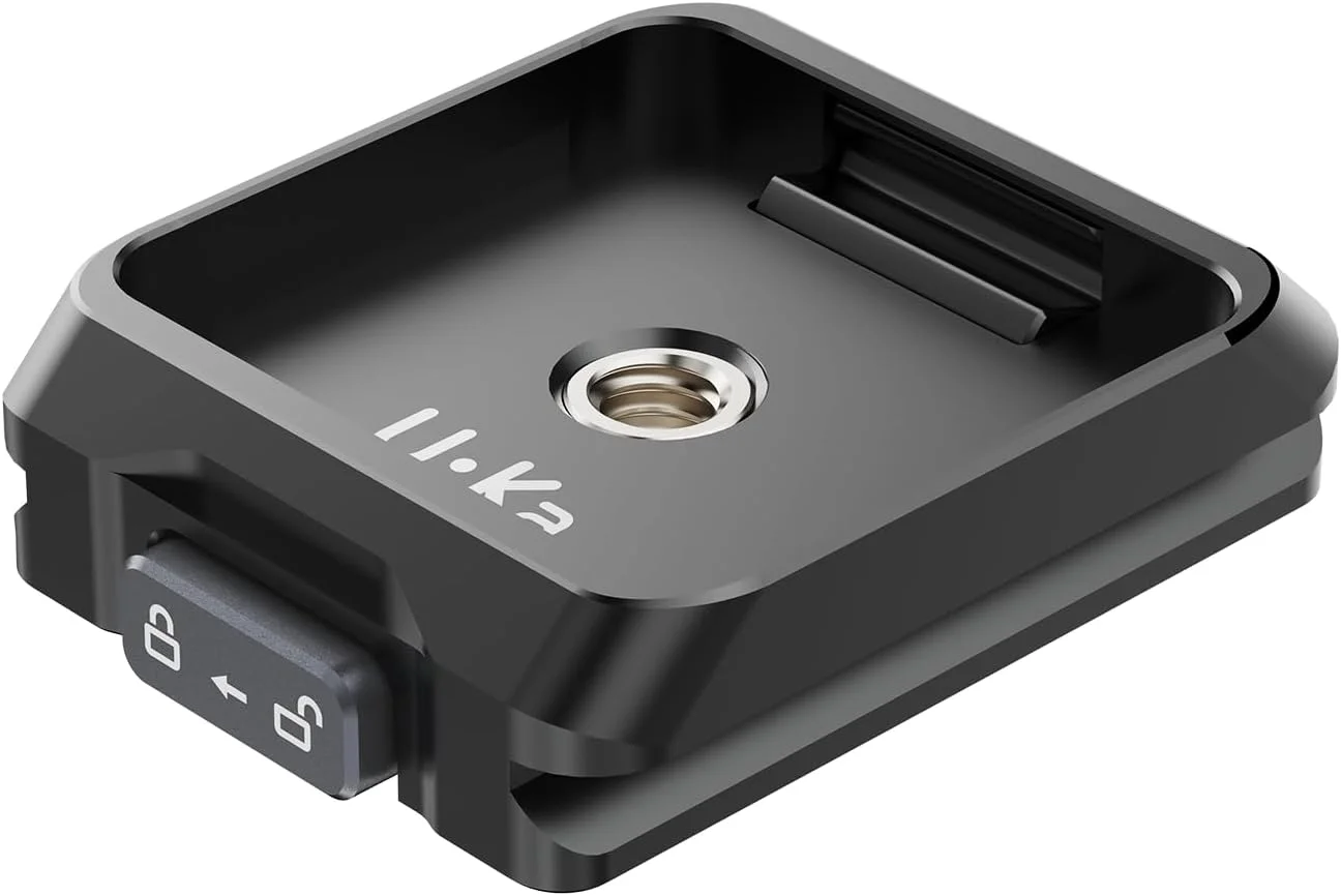 ULANZI UKA02 F38 Quick Release Plate, Newest Version Tripod Quick Release Camera Mount Adapter System Suitable for F38 / Arca Swiss/UKA（Only Base）