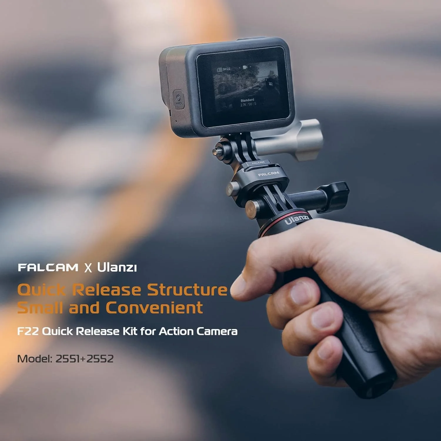 کیت رهاسازی سریع Falcam F22 برای دوربین های اکشن، آداپتور نصب دوربین، تبدیل رابط دوربین اکشن به سیستم QR F22، کیت لوازم جانبی دوربین آلومینیومی 22 میلی متری برای عکاس، مناسب برای دوربین اکشن کیت رهاسازی سریع Falcam F22 برای دوربین های اکشن، آداپتور نصب دوربین، تبدیل رابط دوربین اکشن به سیستم QR F22، کیت لوازم جانبی دوربین آلومینیومی 22 میلی متری برای عکاس، مناسب برای دوربین اکشن