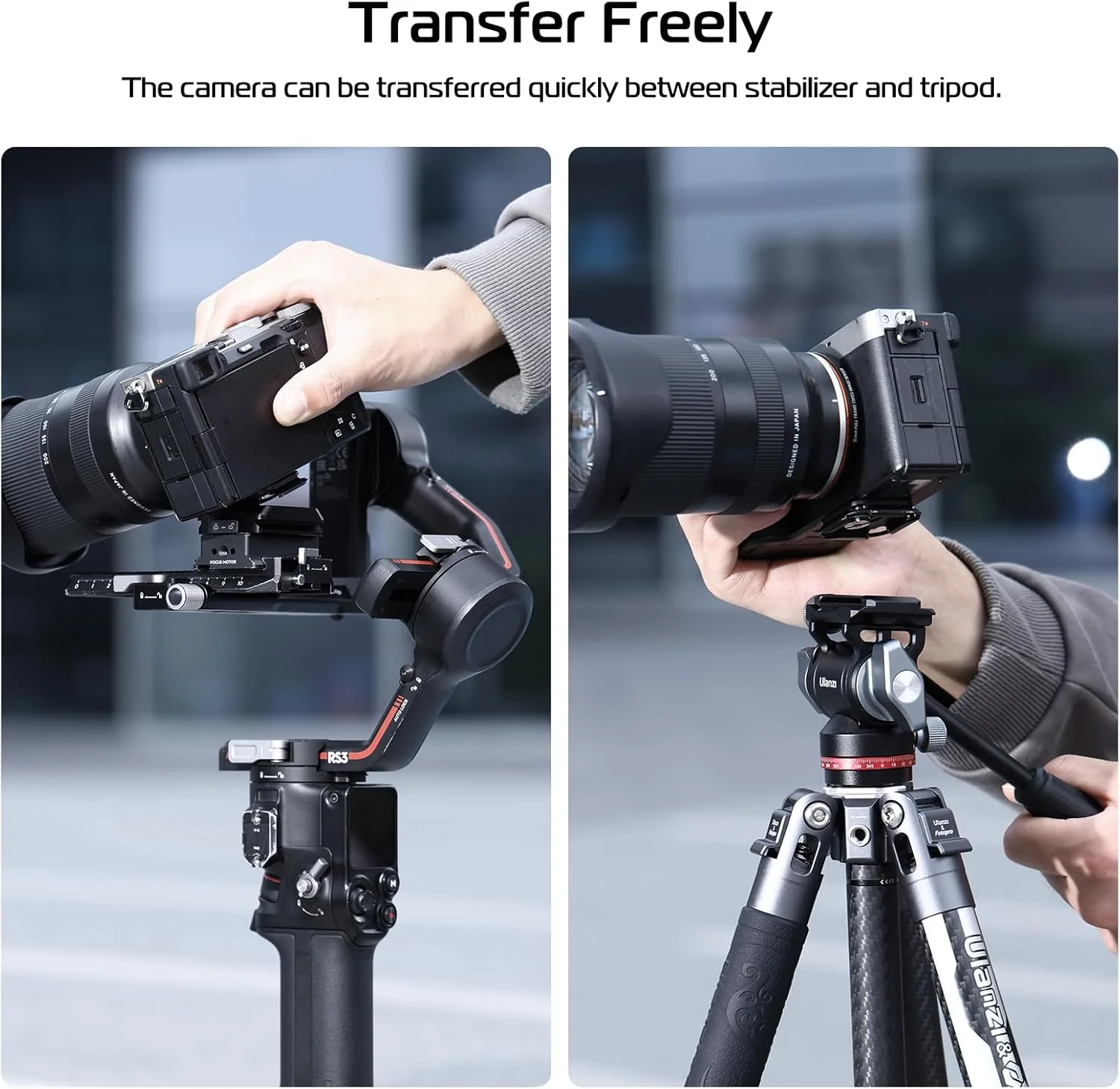 ULANZI UKA02 F38 Quick Release Plate, Newest Version Tripod Quick Release Camera Mount Adapter System Suitable for F38 / Arca Swiss/UKA(Only Base) ULANZI UKA02 F38 Quick Release Plate, Newest Version Tripod Quick Release Camera Mount Adapter System Suitable for F38 / Arca Swiss/UKA(Only Base)