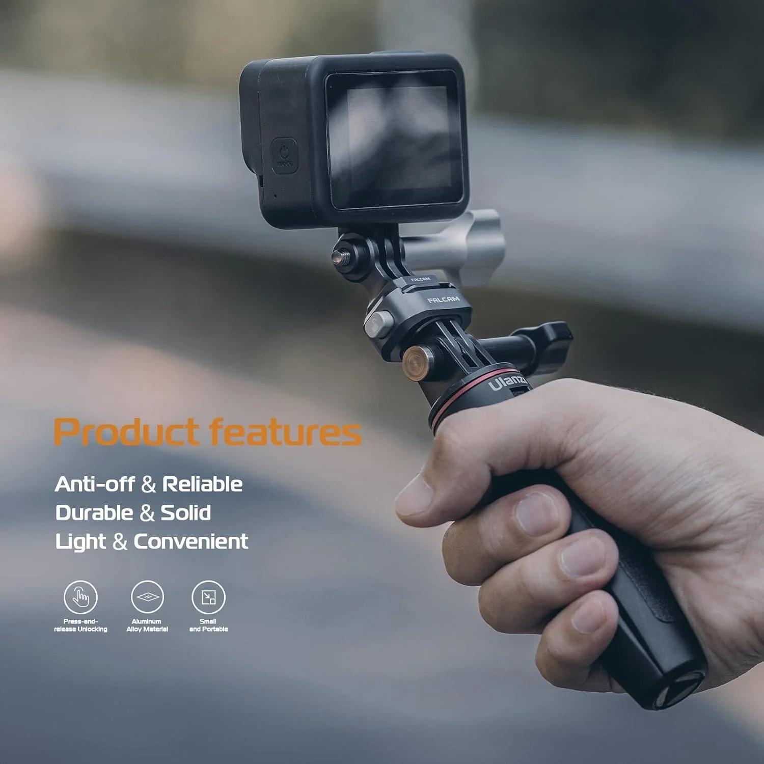 کیت رهاسازی سریع Falcam F22 برای دوربین های اکشن، آداپتور نصب دوربین، تبدیل رابط دوربین اکشن به سیستم QR F22، کیت لوازم جانبی دوربین آلومینیومی 22 میلی متری برای عکاس، مناسب برای دوربین اکشن کیت رهاسازی سریع Falcam F22 برای دوربین های اکشن، آداپتور نصب دوربین، تبدیل رابط دوربین اکشن به سیستم QR F22، کیت لوازم جانبی دوربین آلومینیومی 22 میلی متری برای عکاس، مناسب برای دوربین اکشن