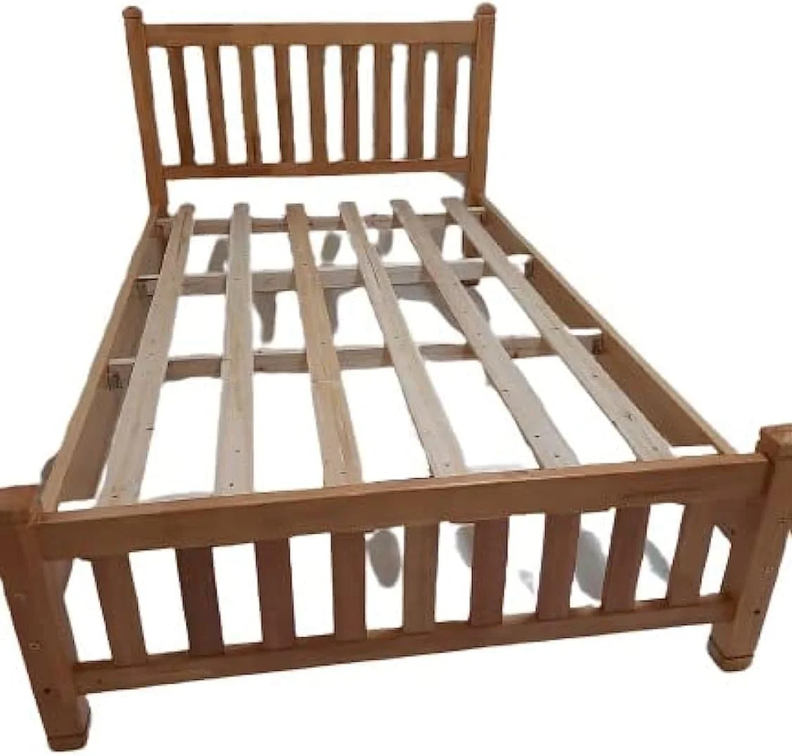 تخت خواب دو نفره مدرن و لوکس مبلمان برای ما، راحت و با کیفیت عالی بدون تشک (سایز 120x190) مدل شماره: F4US-102-120