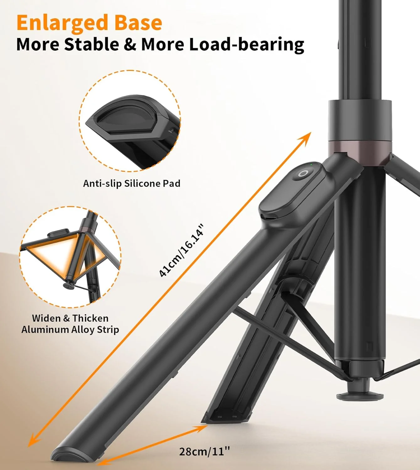 پایه سلفی سه پایه اتوماتیک 180 سانتی متری TONEOF، پایه نگهدارنده گوشی با چرخش 360 درجه با ریموت مغناطیسی، سه پایه گوشی برای مسافرت، سه پایه بلند گوشی هوشمند سازگار با تلفن (مشکی) پایه سلفی سه پایه اتوماتیک 180 سانتی متری TONEOF، پایه نگهدارنده گوشی با چرخش 360 درجه با ریموت مغناطیسی، سه پایه گوشی برای مسافرت، سه پایه بلند گوشی هوشمند سازگار با تلفن (مشکی)