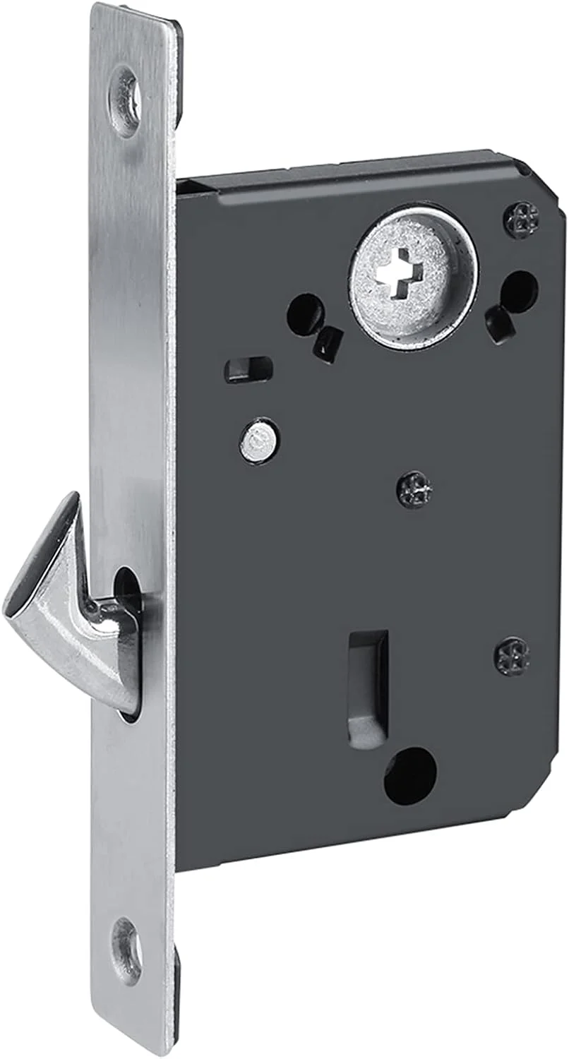 قفل درب چوبی GZDcjsc، یراق آلات درب انبار با روکش آبکاری، دستگیره آلیاژ آلومینیوم ضد سرقت برای درب انبار (نقره ای برس خورده) قفل درب چوبی GZDcjsc، یراق آلات درب انبار با روکش آبکاری، دستگیره آلیاژ آلومینیوم ضد سرقت برای درب انبار (نقره ای برس خورده)