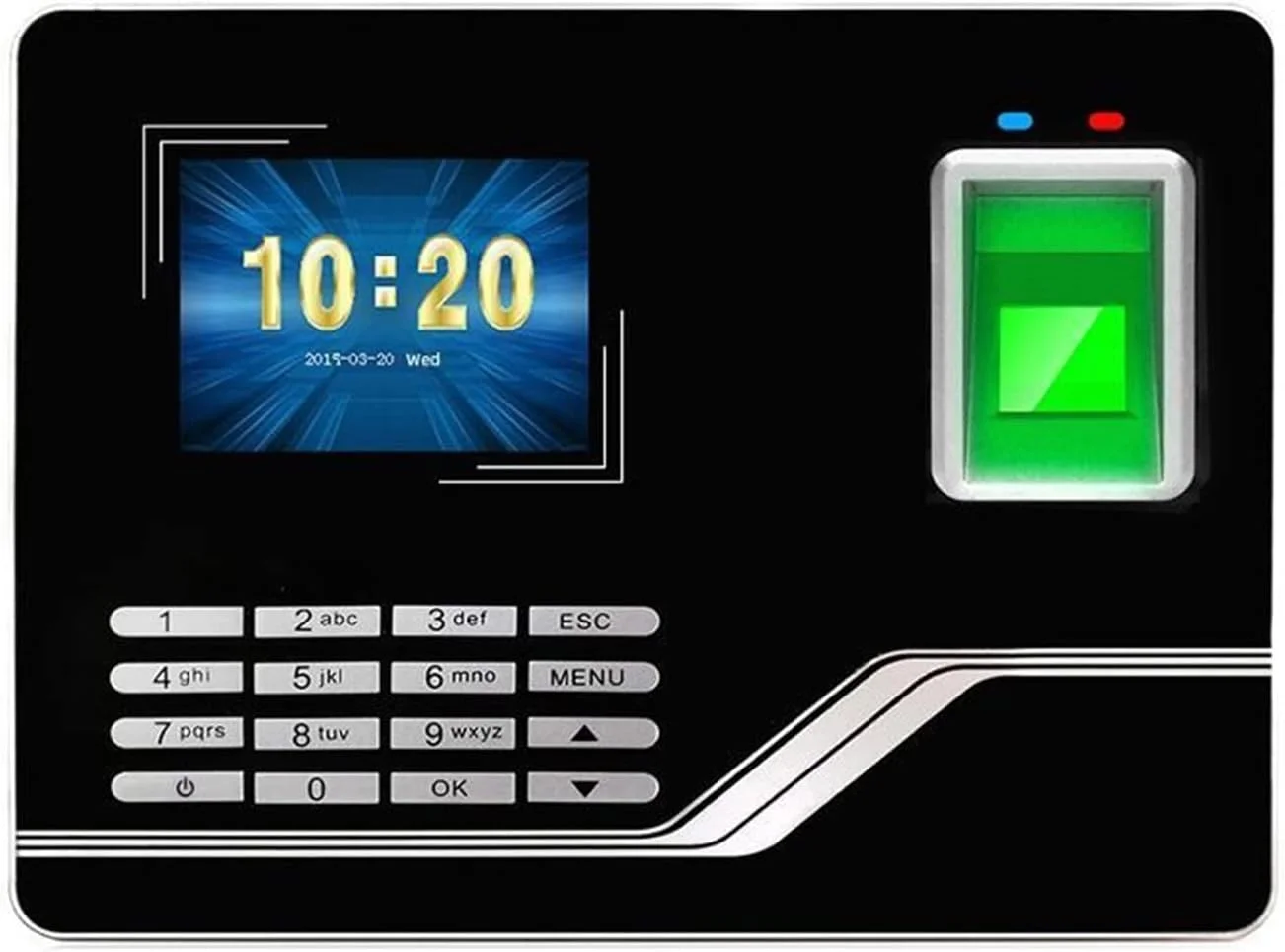 دستگاه ثبت ورود و خروج GZDtdsd برای سیستم حضور و غیاب کارکنان، اثر انگشت TCPIP USB، کنترل دسترسی با رمز عبور، ساعت حضور و غیاب اداری، دستگاه ضبط کننده کارمندان، دستگاه بیومتریک، کارت اثر انگشت (رنگ : دستگاه ثبت ورود و خروج GZDtdsd برای سیستم حضور و غیاب کارکنان، اثر انگشت TCPIP USB، کنترل دسترسی با رمز عبور، ساعت حضور و غیاب اداری، دستگاه ضبط کننده کارمندان، دستگاه بیومتریک، کارت اثر انگشت (رنگ :