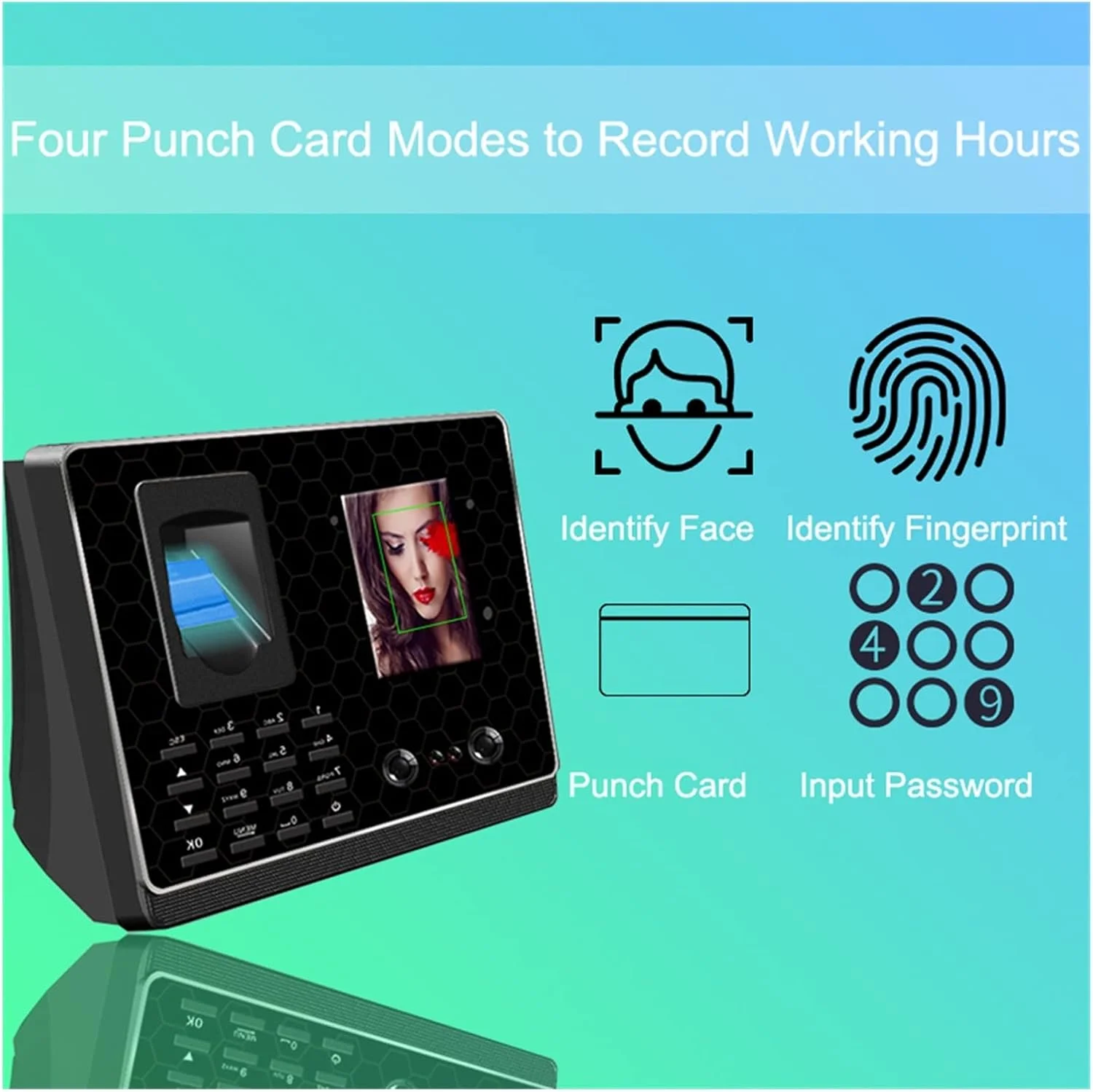 دستگاه حضور و غیاب تشخیص چهره و اثر انگشت GZDZHP مناسب شرکت ها، سیستم ثبت ورود و خروج TCP/IP USB برای کارمندان اداری، دستگاه کنترل دسترسی دستگاه حضور و غیاب تشخیص چهره و اثر انگشت GZDZHP مناسب شرکت ها، سیستم ثبت ورود و خروج TCP/IP USB برای کارمندان اداری، دستگاه کنترل دسترسی