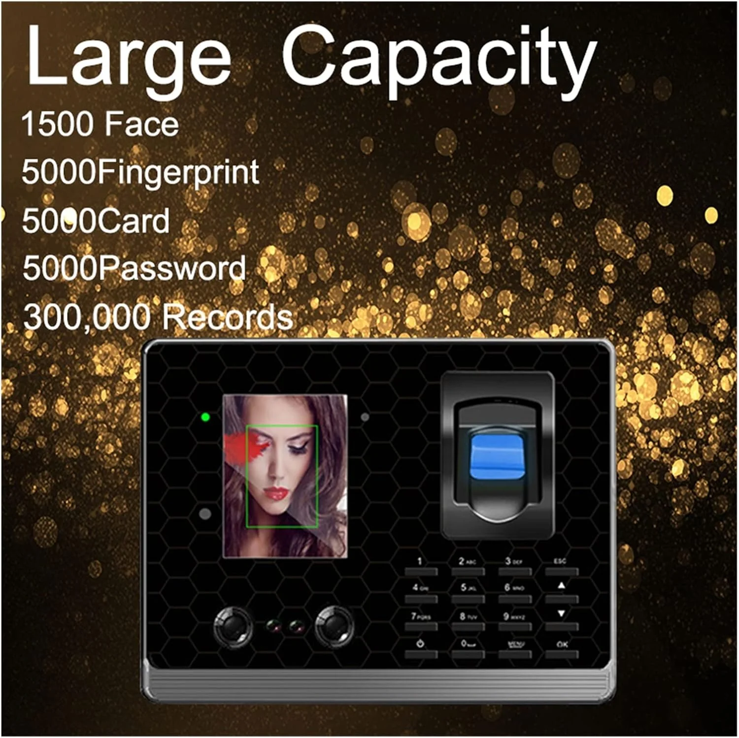 دستگاه حضور و غیاب تشخیص چهره و اثر انگشت GZDZHP مناسب شرکت ها، سیستم ثبت ورود و خروج TCP/IP USB برای کارمندان اداری، دستگاه کنترل دسترسی دستگاه حضور و غیاب تشخیص چهره و اثر انگشت GZDZHP مناسب شرکت ها، سیستم ثبت ورود و خروج TCP/IP USB برای کارمندان اداری، دستگاه کنترل دسترسی