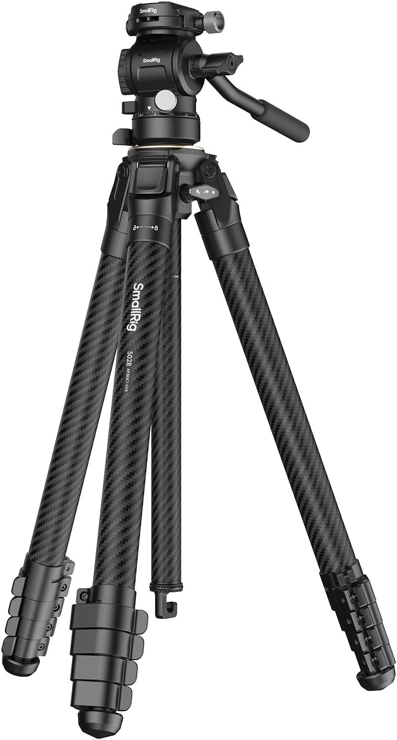 کیت سه پایه مسافرتی فیبر کربنی قابل حمل اسمال ریگ