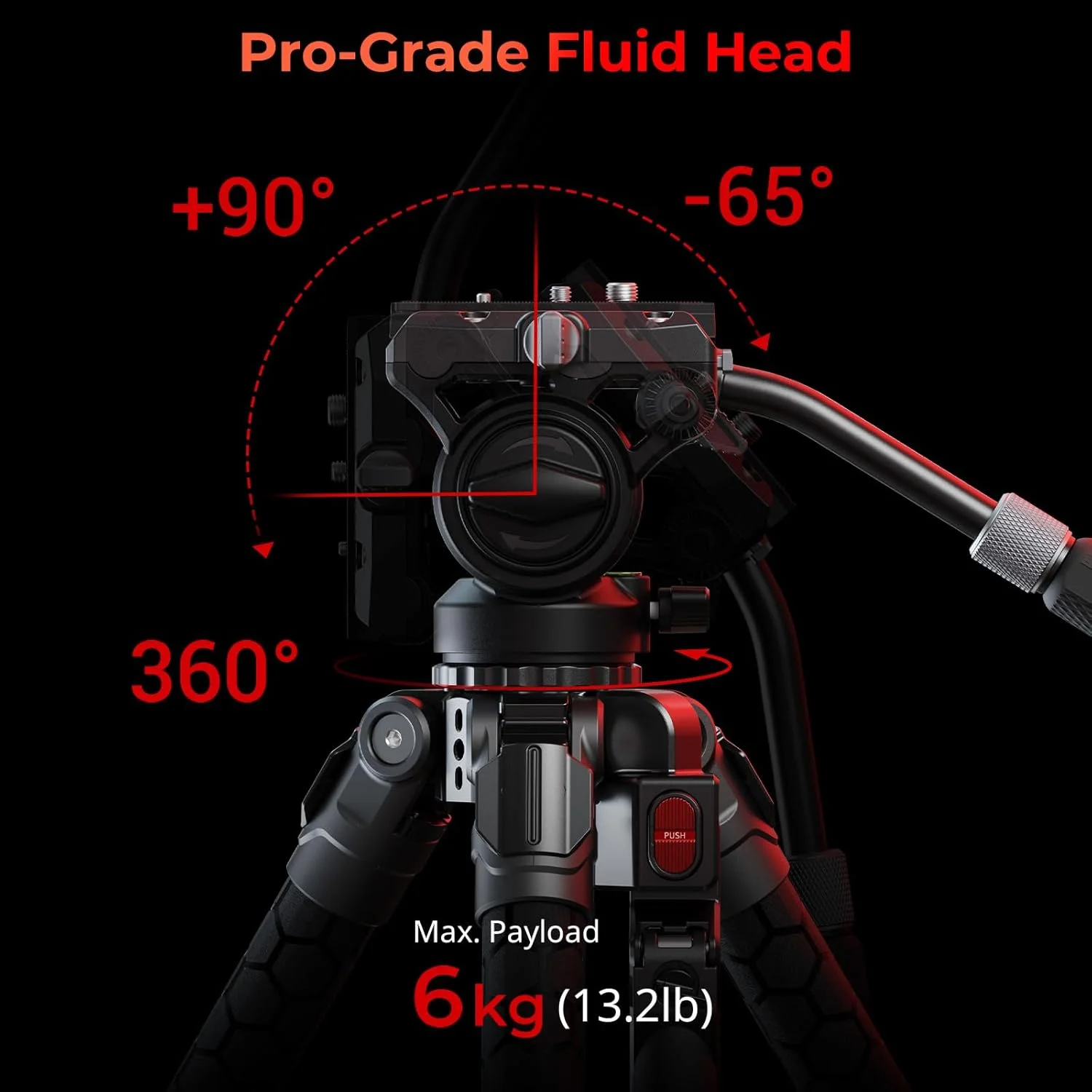 سه پایه هیدرولیک SmallRig x Potato Jet TRIBEX SE مدل 5305 سه پایه هیدرولیک SmallRig x Potato Jet TRIBEX SE مدل 5305