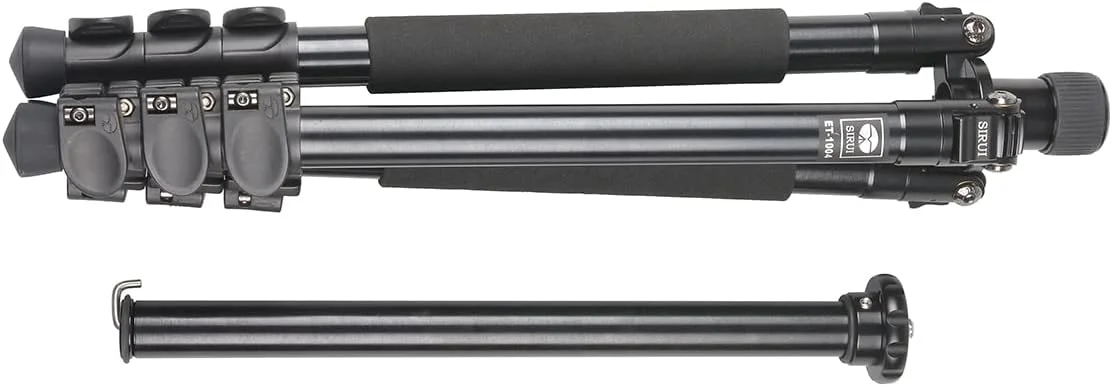 سه پایه مسافرتی آلومینیومی 4 قسمتی Sirui ET-1004 با هد ویدیویی فوق فشرده VA-5، حداکثر ارتفاع 55 اینچ سه پایه مسافرتی آلومینیومی 4 قسمتی Sirui ET-1004 با هد ویدیویی فوق فشرده VA-5، حداکثر ارتفاع 55 اینچ