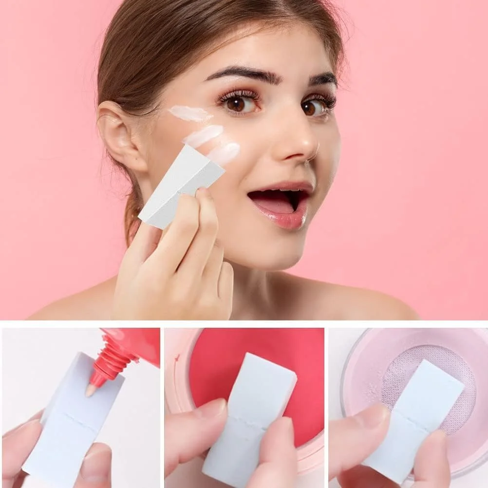 پدهای آرایشی ۱۰ عددی JOY STORE، پدهای یکبار مصرف آرایشی صورت و ناخن، پدهای آرایشی اسفنجی مثلثی برای پودر، ریمل، کرم و فونداسیون پدهای آرایشی ۱۰ عددی JOY STORE، پدهای یکبار مصرف آرایشی صورت و ناخن، پدهای آرایشی اسفنجی مثلثی برای پودر، ریمل، کرم و فونداسیون