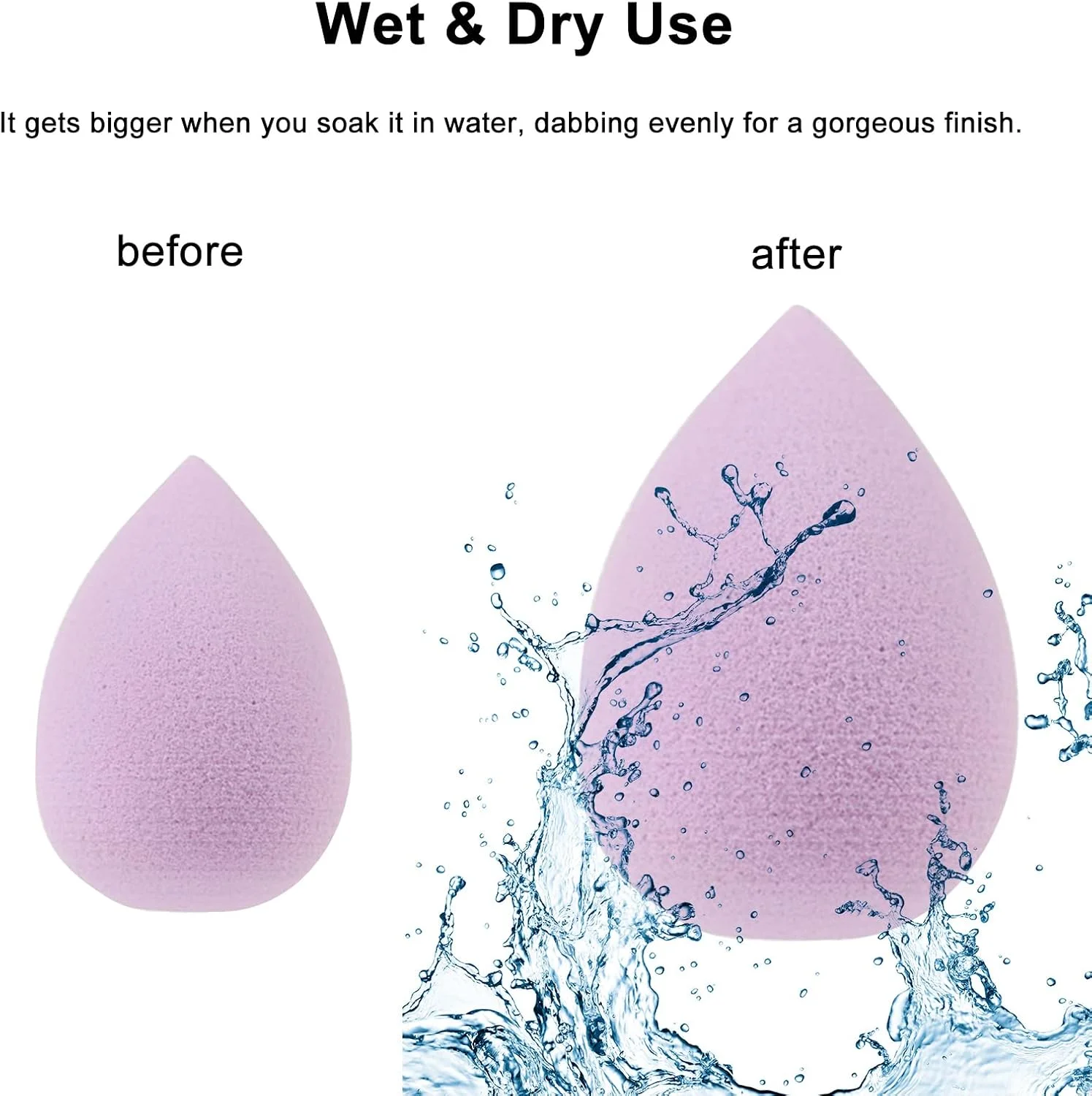 ست تخم مرغی ایرومی، ست 6 عددی پد آرایشی اسفنجی خشک و مرطوب، پف اسفنجی مینی ابزار آرایشی برای کرم پودر، کانسیلر، سایه چشم، زیر چشم، هایلایت و کانتور ست تخم مرغی ایرومی، ست 6 عددی پد آرایشی اسفنجی خشک و مرطوب، پف اسفنجی مینی ابزار آرایشی برای کرم پودر، کانسیلر، سایه چشم، زیر چشم، هایلایت و کانتور