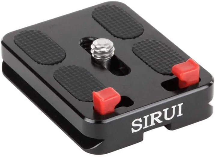 صفحه جداشدنی SIRUI AM-50T با استاپر لغزنده سازگار با Arca Swiss صفحه جداشدنی SIRUI AM-50T با استاپر لغزنده سازگار با Arca Swiss