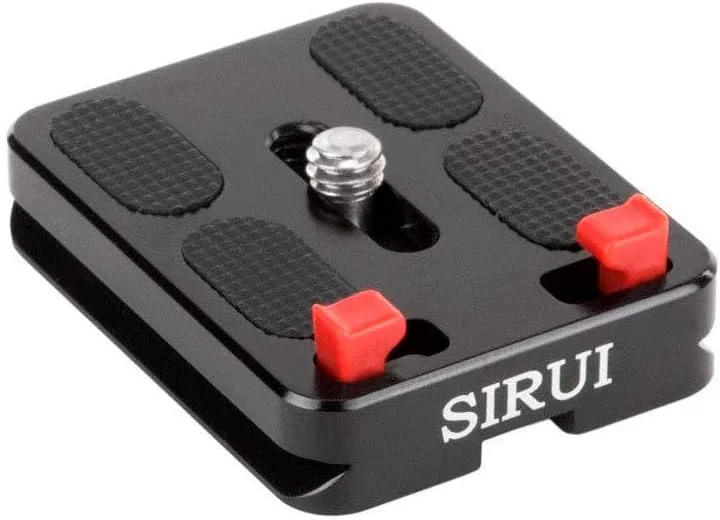 صفحه جداشدنی SIRUI AM-50T با استاپر لغزنده سازگار با Arca Swiss صفحه جداشدنی SIRUI AM-50T با استاپر لغزنده سازگار با Arca Swiss