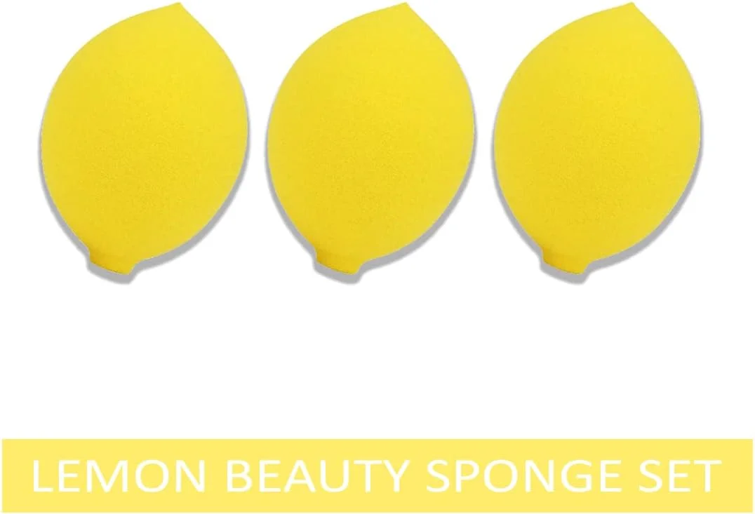 پد آرایشی این‌کالر اسفنجی برای پودر، کانسیلر و کرم پودر، مجموعه 3 عددی (لیمو)