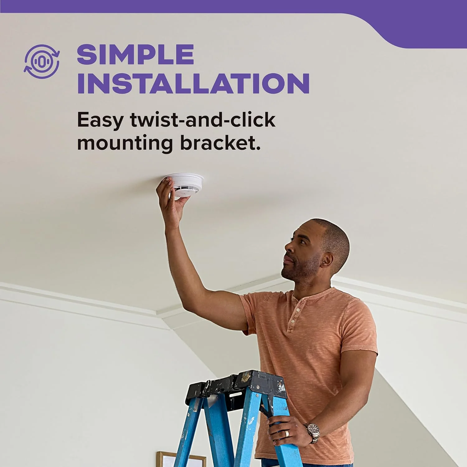 آشکارساز دود و مونوکسید کربن Kidde، با باتری AA، هشدارهای صوتی، نشانگرهای نور LED آشکارساز دود و مونوکسید کربن Kidde، با باتری AA، هشدارهای صوتی، نشانگرهای نور LED