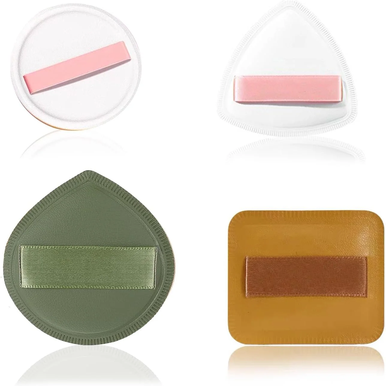 پد آرایشی کین وی 4 عددی برای کرم پودر، کانسیلر و پودر، پد اسفنجی بدون لاتکس برای آرایش طبیعی پد آرایشی کین وی 4 عددی برای کرم پودر، کانسیلر و پودر، پد اسفنجی بدون لاتکس برای آرایش طبیعی