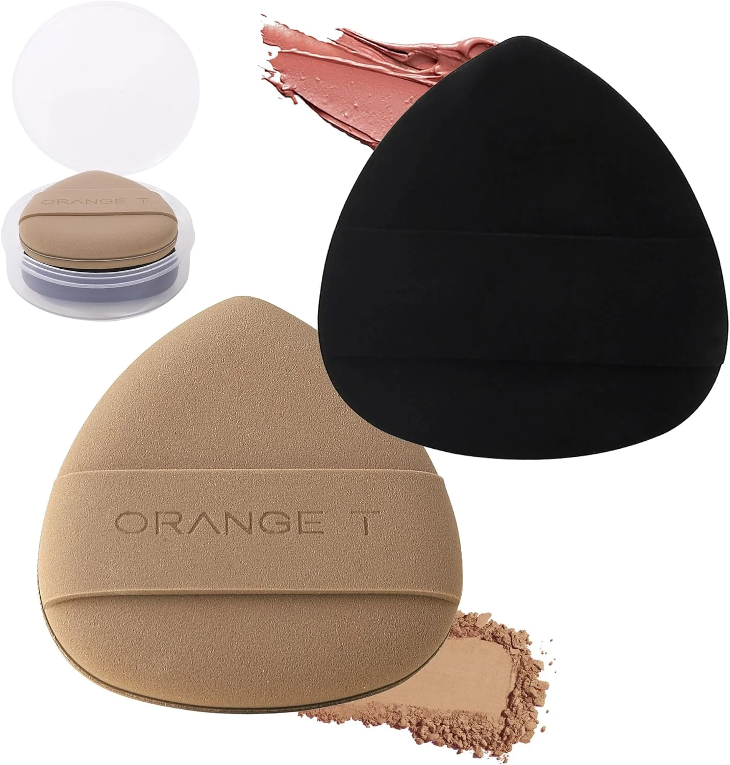 پد اسفنجی آرایشی لیلی استار 2 عددی برای کرم پودر، کانسیلر و پودر، اسفنج نرم کرم پودر، اسفنج مخلوط کن لوازم آرایشی، ابزار آرایش پودر فیکس بدن با جعبه (مشکی، قهوه ای) پد اسفنجی آرایشی لیلی استار 2 عددی برای کرم پودر، کانسیلر و پودر، اسفنج نرم کرم پودر، اسفنج مخلوط کن لوازم آرایشی، ابزار آرایش پودر فیکس بدن با جعبه (مشکی، قهوه ای)