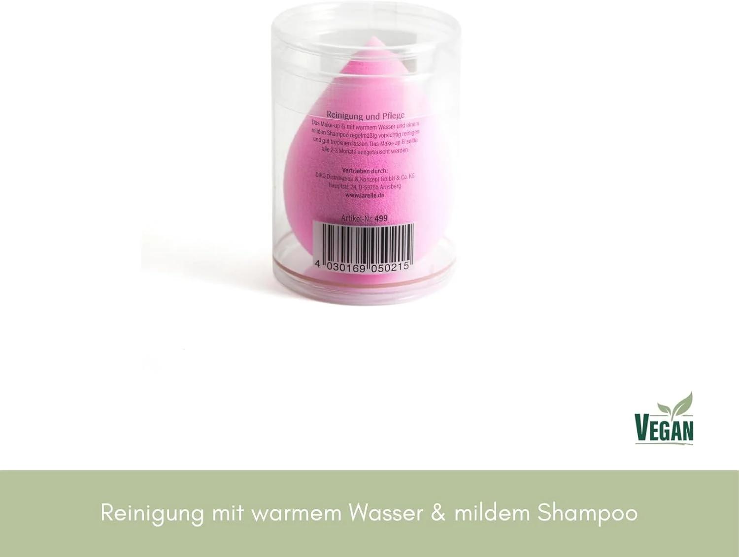 اسفنج تخم مرغی آرایشی Larelle، ابزار زیبایی، بدون لاتکس، مناسب صورت، بدن، کرم مایع و پودر - صورتی اسفنج تخم مرغی آرایشی Larelle، ابزار زیبایی، بدون لاتکس، مناسب صورت، بدن، کرم مایع و پودر - صورتی