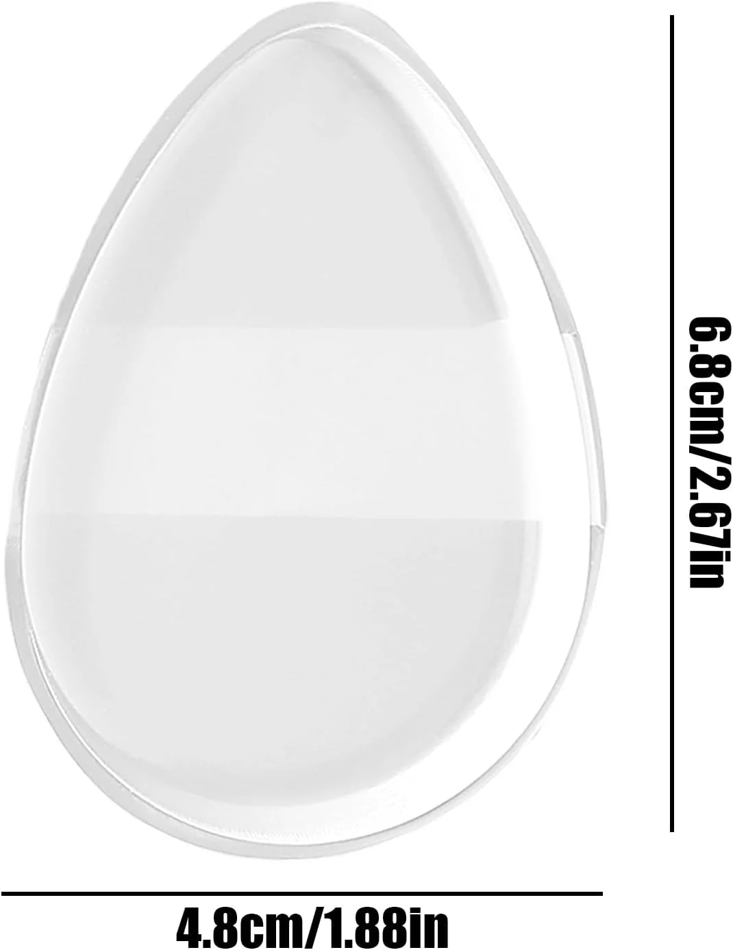 پد آرایشی | پد پودر شفاف برای آرایش صورت | اسفنج مخلوط کن کوچک خشک و مرطوب، ابزار قابل استفاده مجدد برای کانسیلر، رژگونه، زنان و دختران پد آرایشی | پد پودر شفاف برای آرایش صورت | اسفنج مخلوط کن کوچک خشک و مرطوب، ابزار قابل استفاده مجدد برای کانسیلر، رژگونه، زنان و دختران